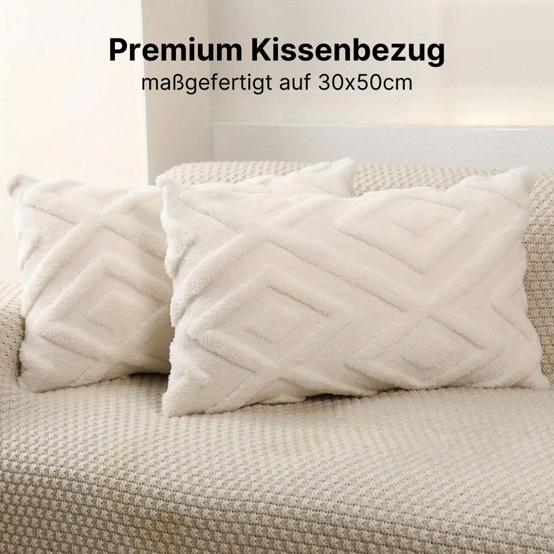 LIVINA HOME Kissenbezug Premium Kissenbezüge, Dekokissen Couchkissen Sofakissen, Kissenhülle, (1 Stück), Kuschelkissen Zierkissen, Kissen Bezug Set, Valentinstag Geschenk