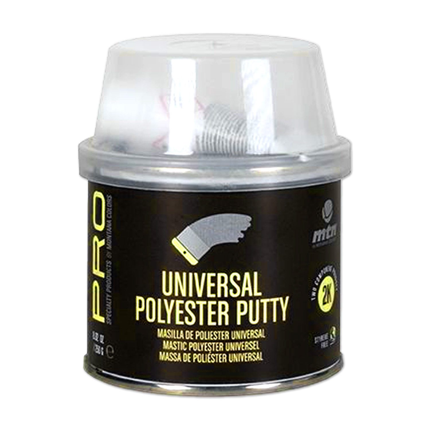 MTN Sprühlack Polyester Spachtel, 2K, styrolfrei, Beige, 250g, MTN PRO