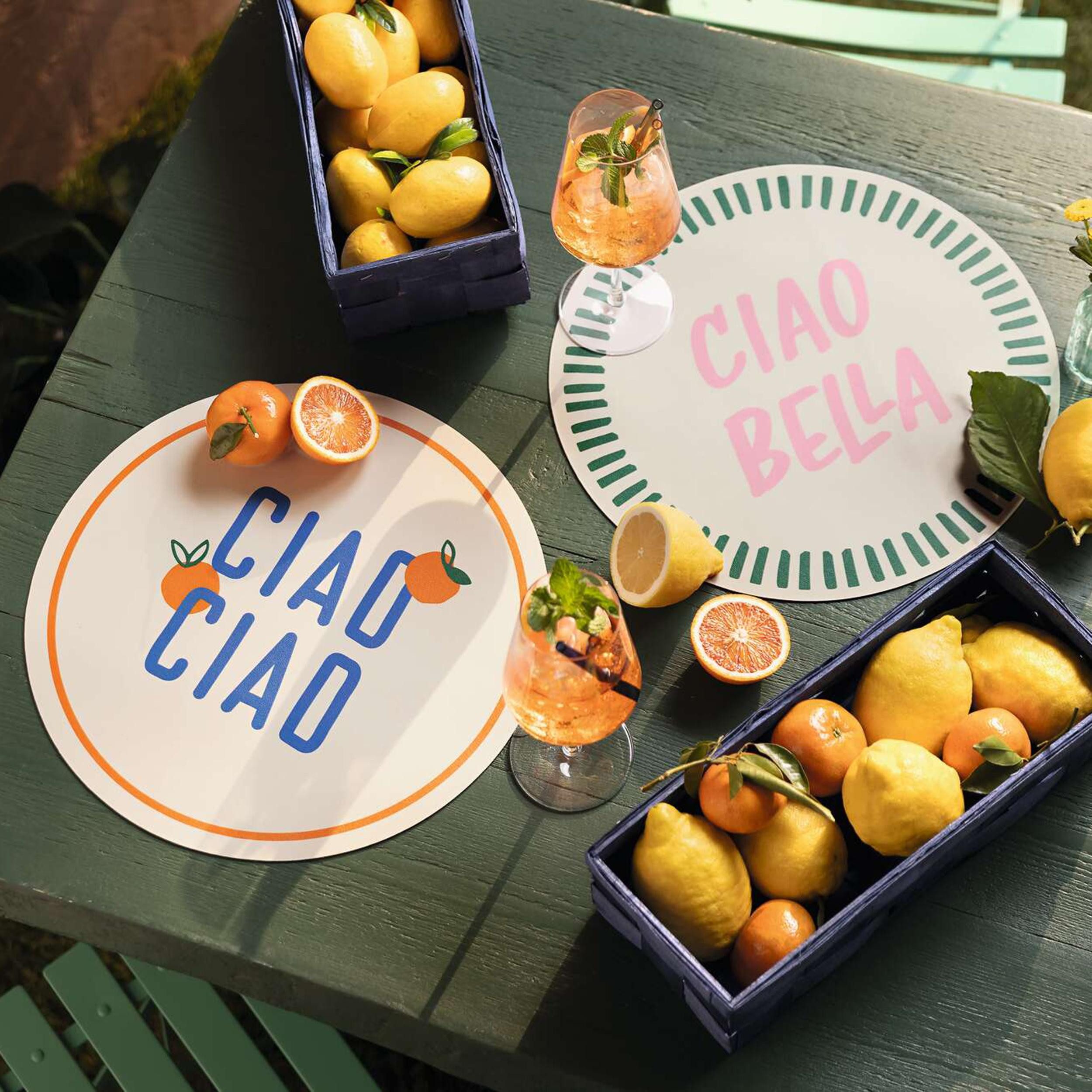 Frank Flechtwaren Platzset Platzmatte "Italy", 2er Set