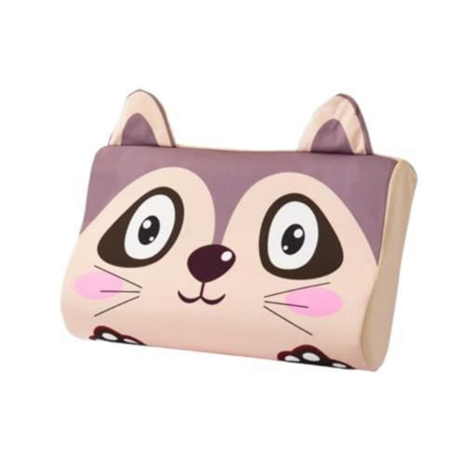 LuxusKollektion Kinderdaunenkissen Kinderkissen Ergonomisch Atmungsaktiv Hautfreundlich Bär 50*30 cm