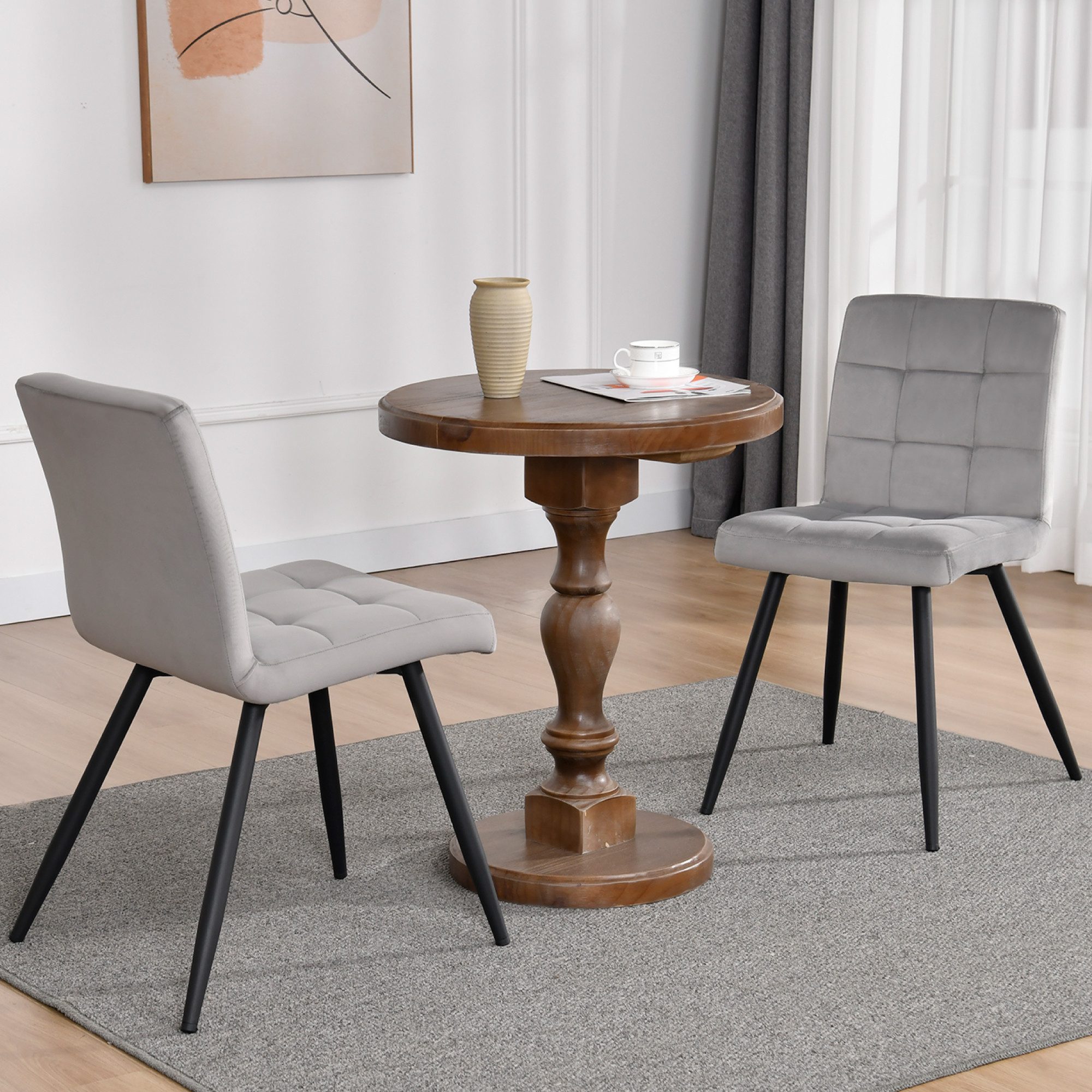 Duhome Esszimmerstuhl, Küchenstuhl 2er Set, Wohnzimmerstuhl günstig online kaufen