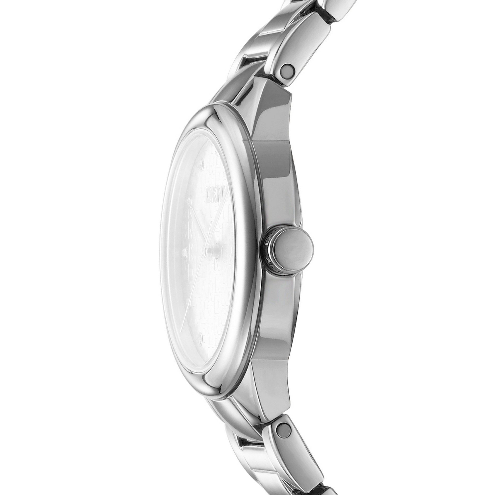 DKNY Quarzuhr Everyday DK1L110M0045, Armbanduhr, Damenuhr, Edelstahlarmband, analog