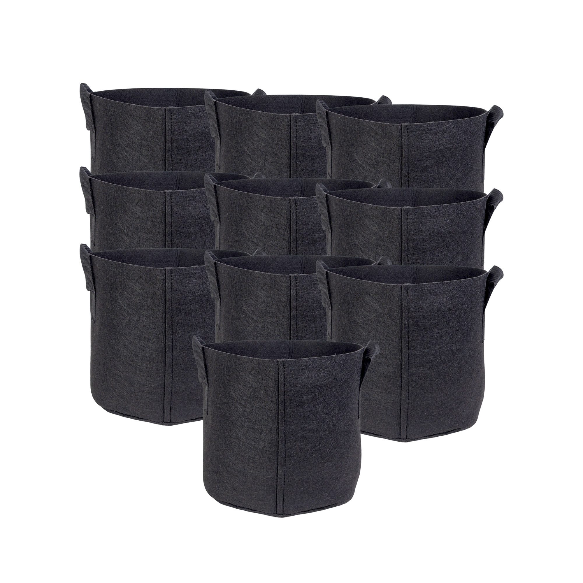 Intirilife Pflanzkübel (10x Vlies Pflanzsack in günstig online kaufen