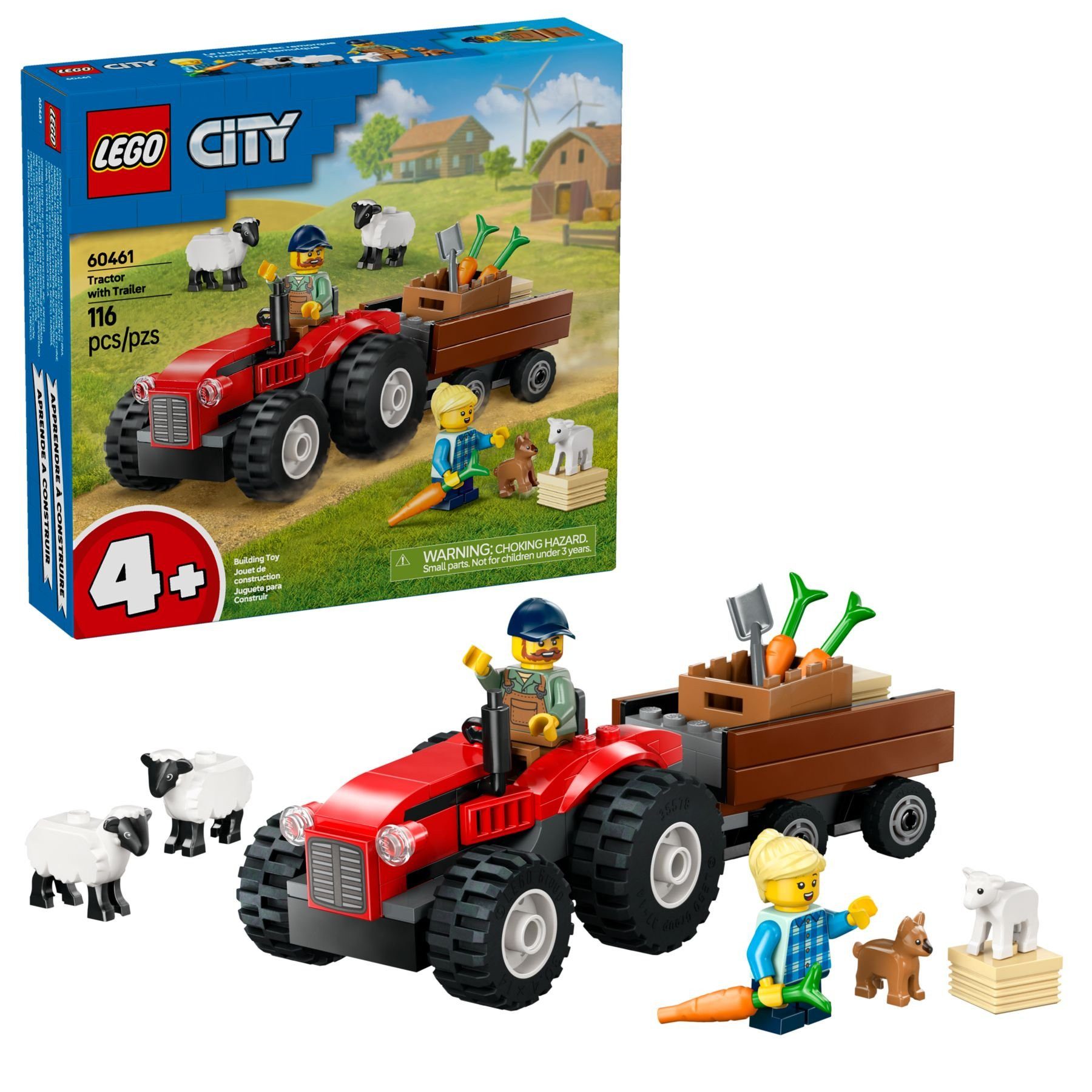 LEGO® City 60461 Traktor mit Anhänger Spielbausteine