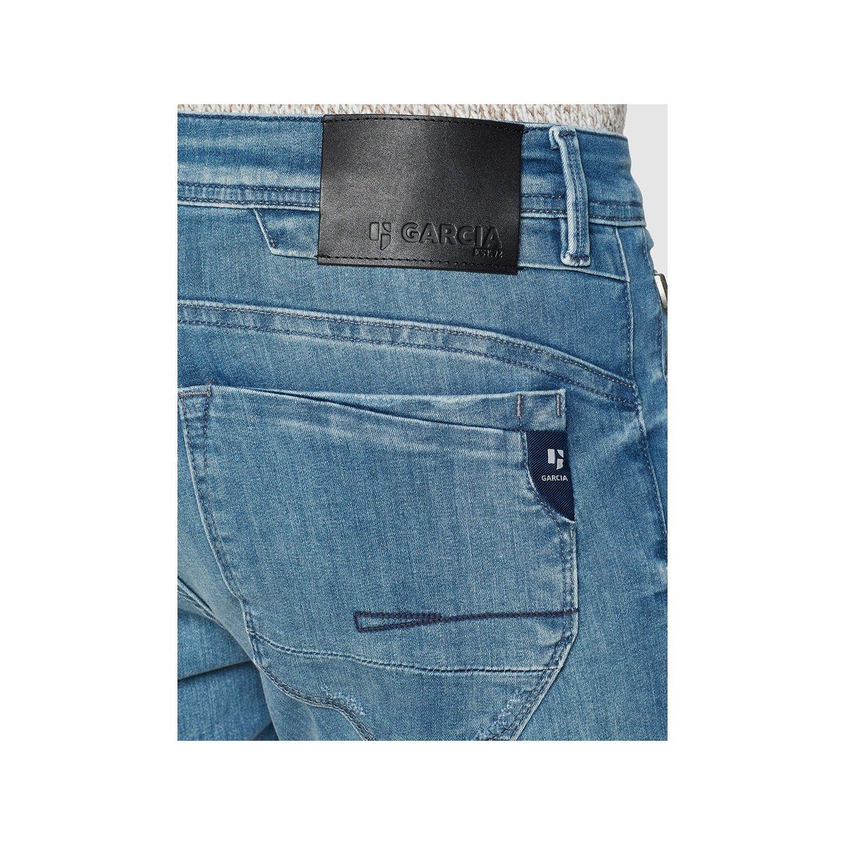 Garcia 5-Pocket-Jeans uni (1-tlg)