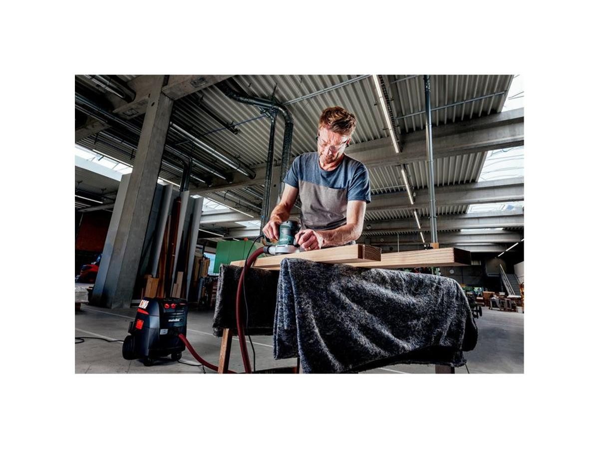 metabo Exzenterschleifer SXE 450 TurboTec, max. 8500 U/min, Schleifblatt-Ø 150 mm, TurboBoost, Power Control System