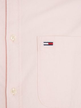 Tommy Jeans Langarmhemd TJM REG OXFORD SHIRT mit Button-down-Kragen