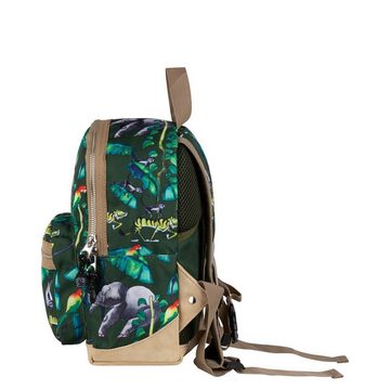 Pick&PACK Schulranzen Kinderrucksack S Happy Jungle Bamboo (1 Stück), ab 3 Jahren, ergonomisch