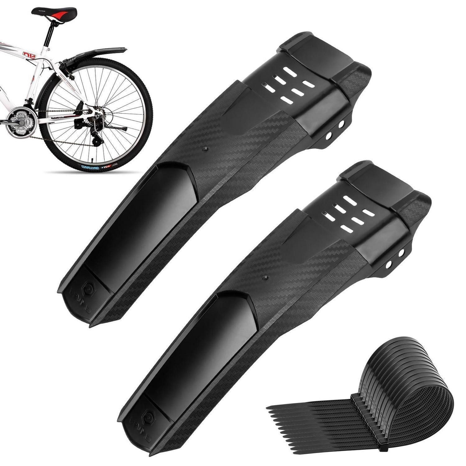 LuxusKollektion Schutzblech Schutzbleche 2er Set MTB hinten verstellbar 20-29 Zoll