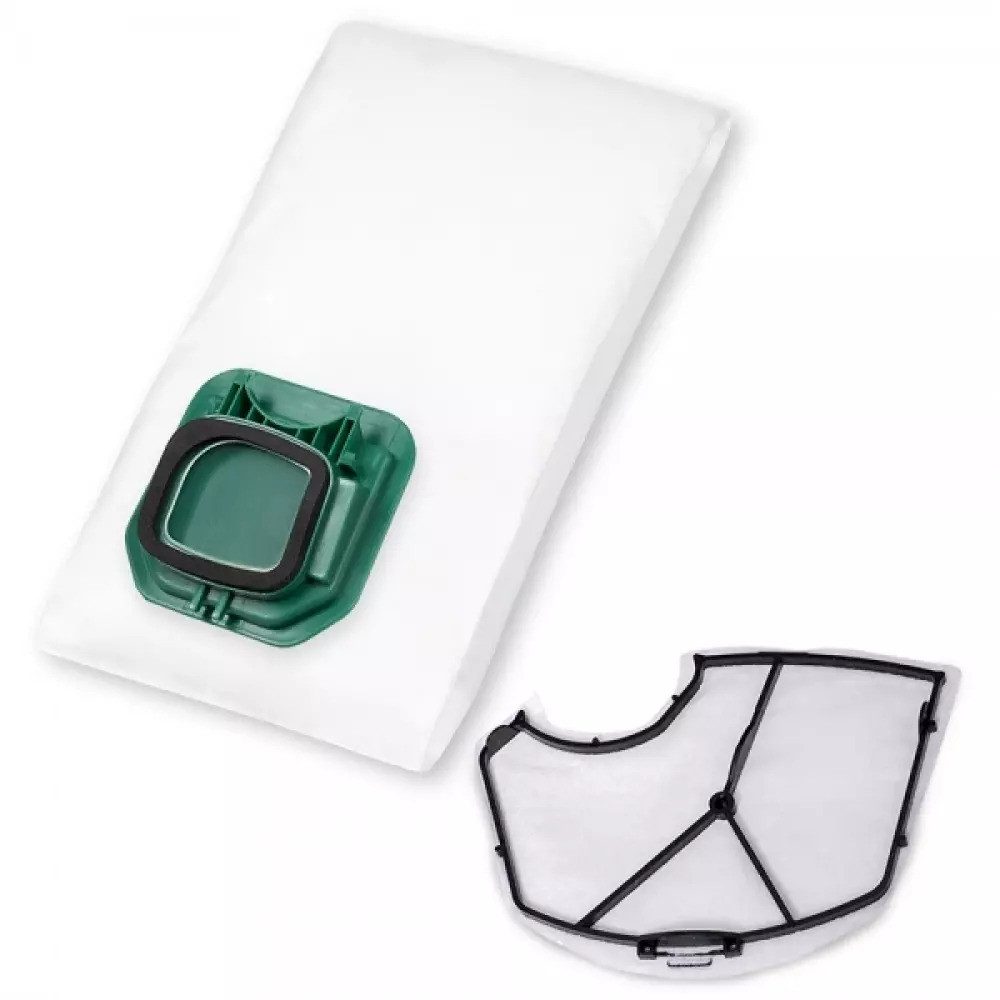 PRIMEBAG Staubsaugerbeutel 6 Beutel Motorschutzfilter für Vorwerk Kobold 140 150 kompatibel