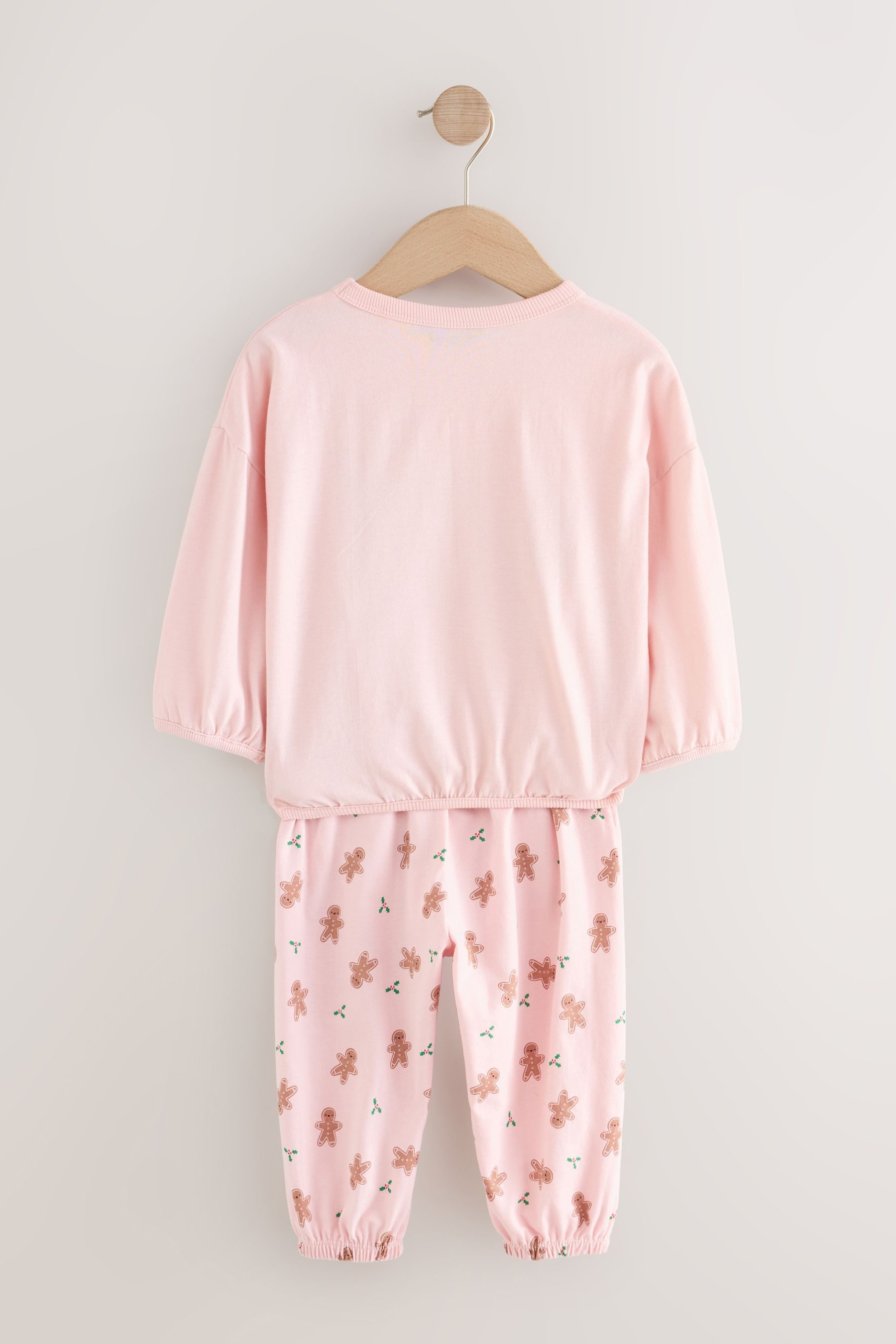 Next Pyjama Weihnachtsschlafanzug im Joggingstil (2 tlg) – Bild 2 von 5