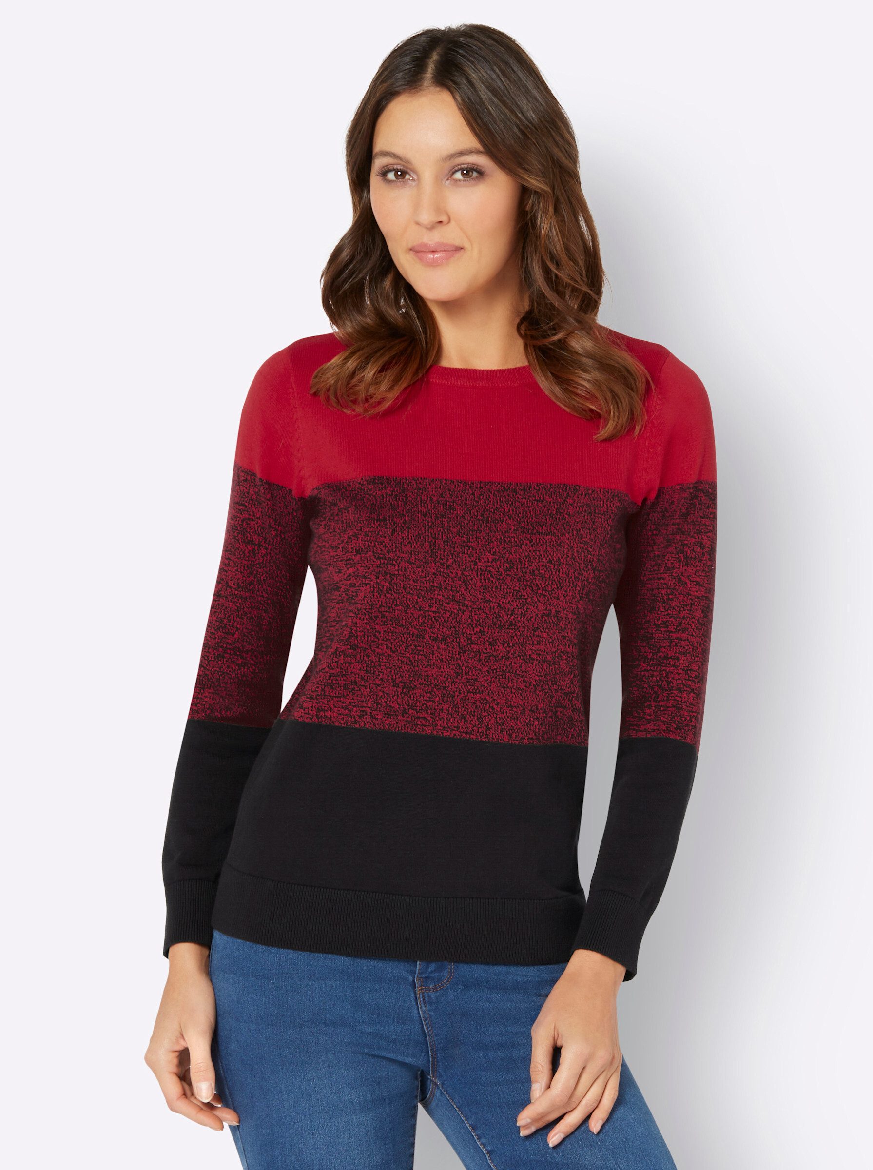 Strickpullover Langarm-Pullover