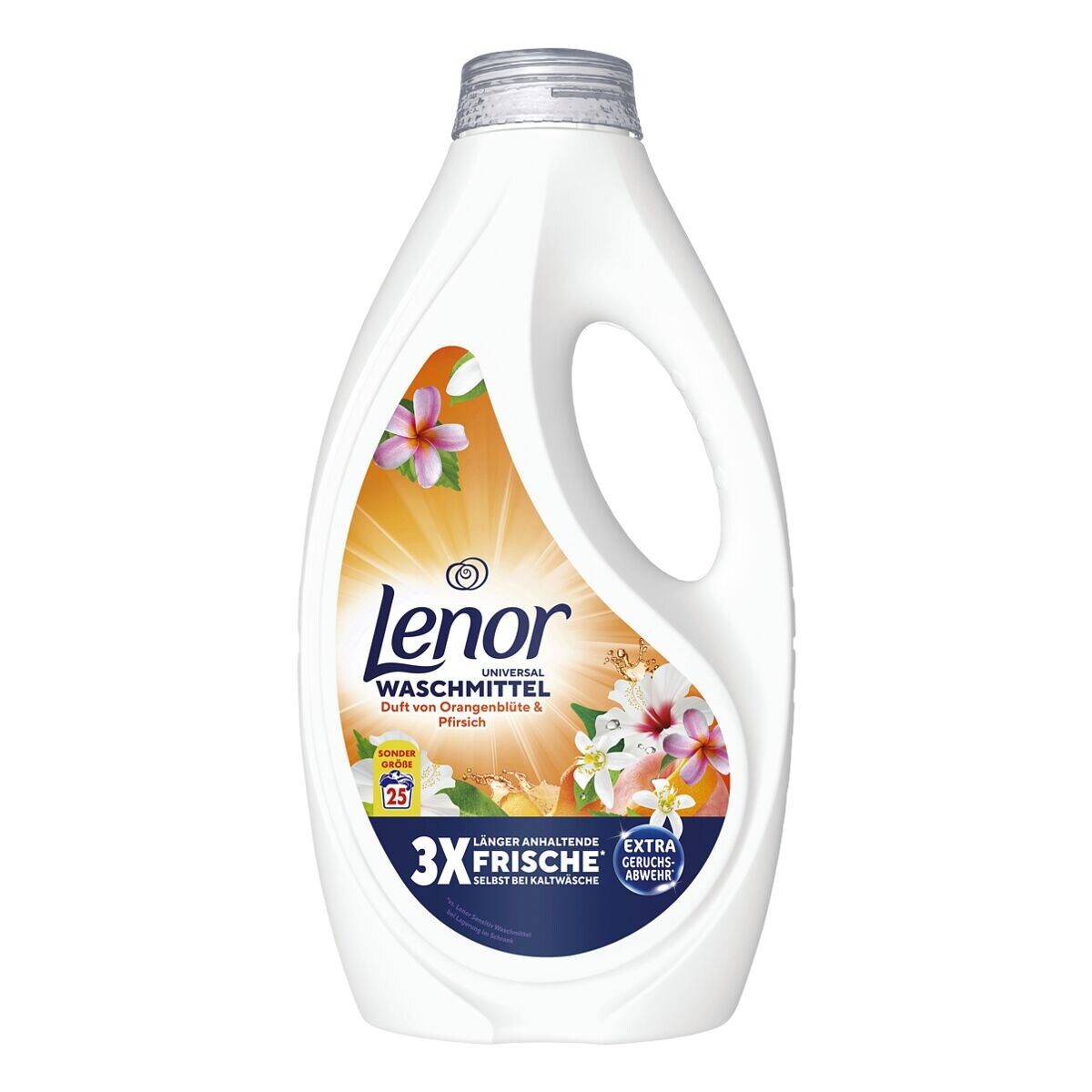 LENOR Orangenblüte & Pfirsich Vollwaschmittel (25 WL / 1.1 Liter)