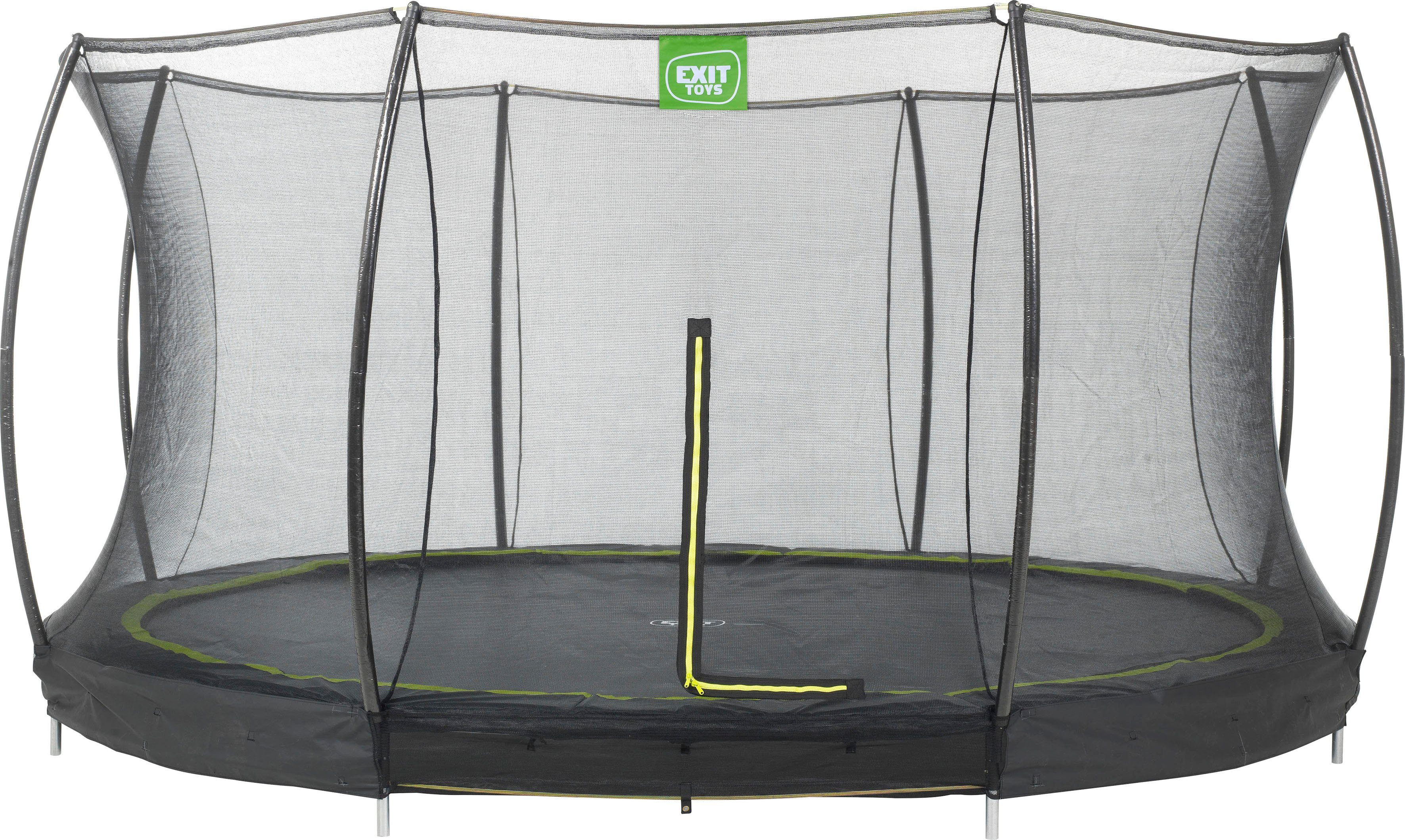 Gartentrampolin Silhouette Ground