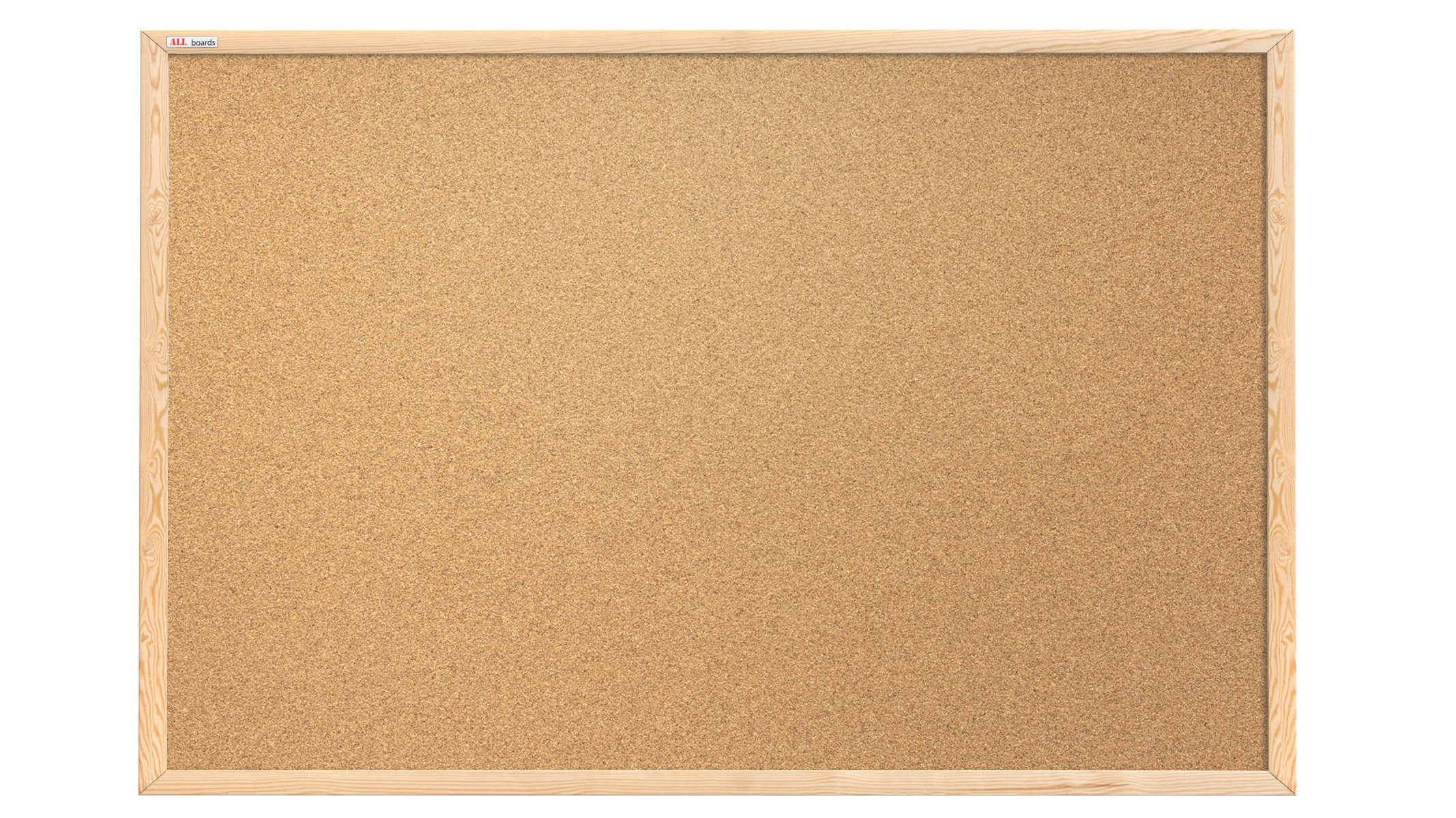 ALLboards Memoboard ALLboards Pinnwand mit Holz Rahmen Korktafel Korkwand günstig online kaufen