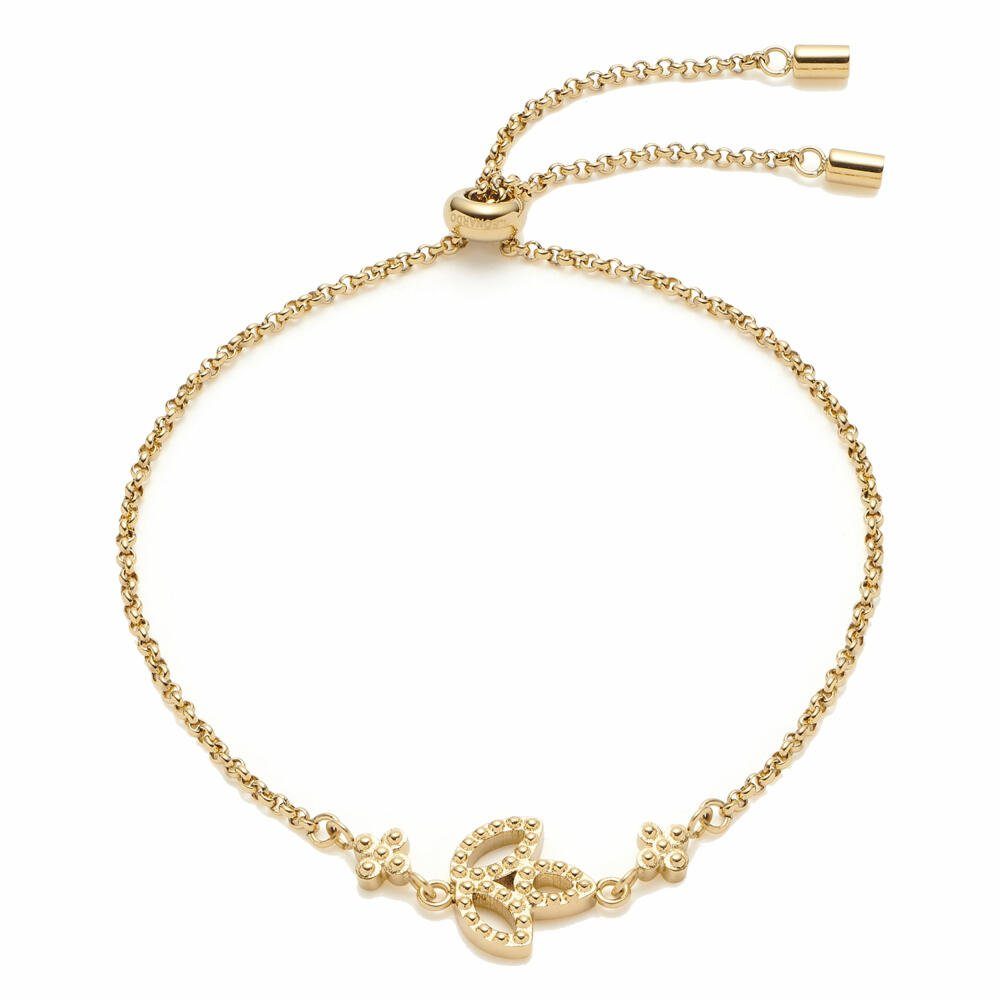 JEWELS BY LEONARDO Armband Ciao Lou – Goldfarbenes Edelstahl-Armband Mit Miyuki Glasperlen