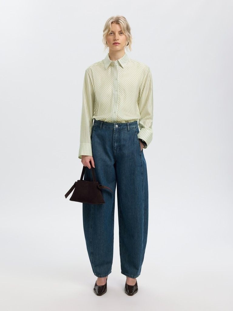 Selected Shirtbluse SLWCONNIE LS RELAXED SHIRT