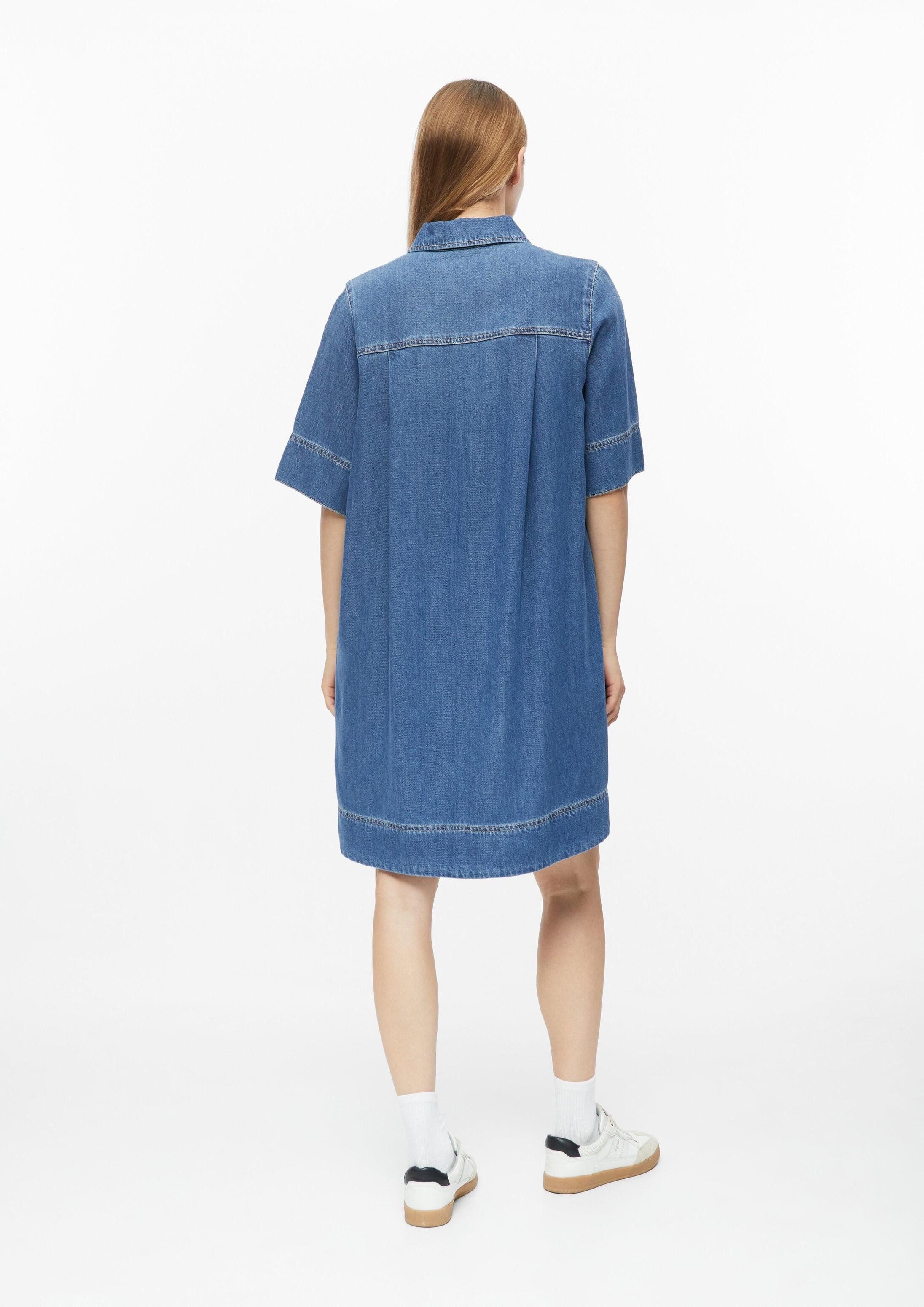 s.Oliver Minikleid Kleid Kurzes Jeanskleid mit Eingrifftaschen