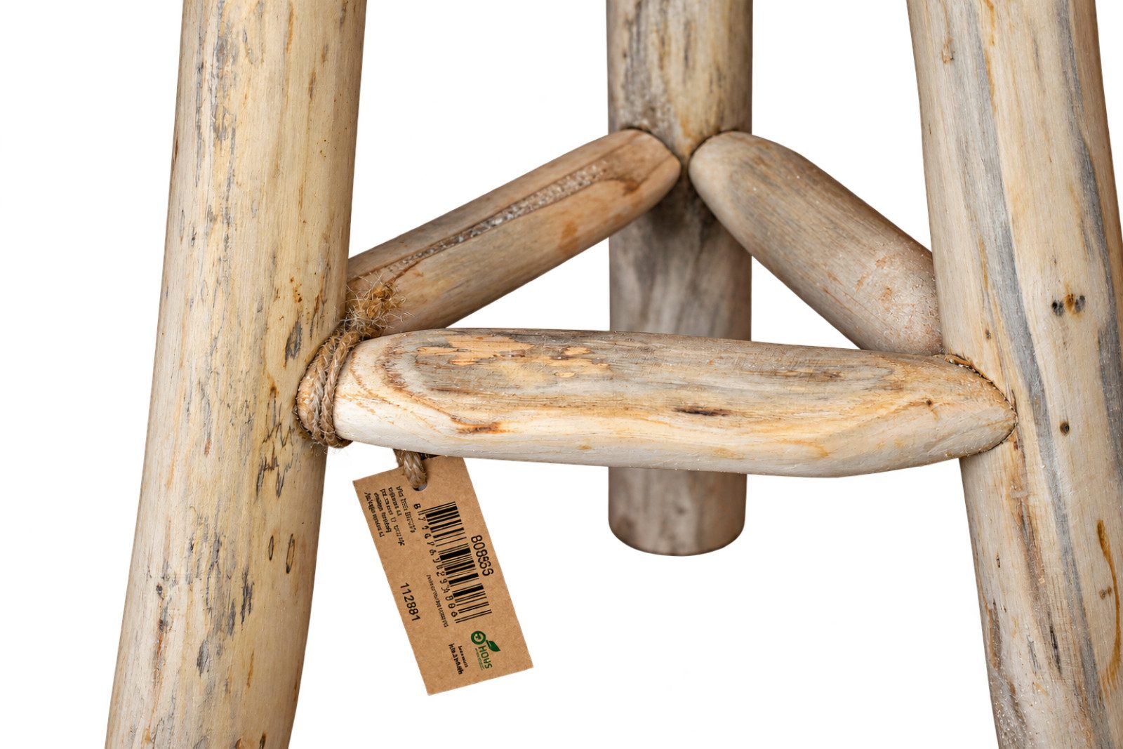 Van der Leeden Blumenhocker Teakholz Ø 30 cm Handmade Naturprodukt Unikat (Stück, 1 St., Packung), Unikat, Risse/Flecke/ Unebenheiten incl., Nicht perfekt. Reduzierter Preis € 34,95. Unverbindliche Preisempfehlung € 49,95