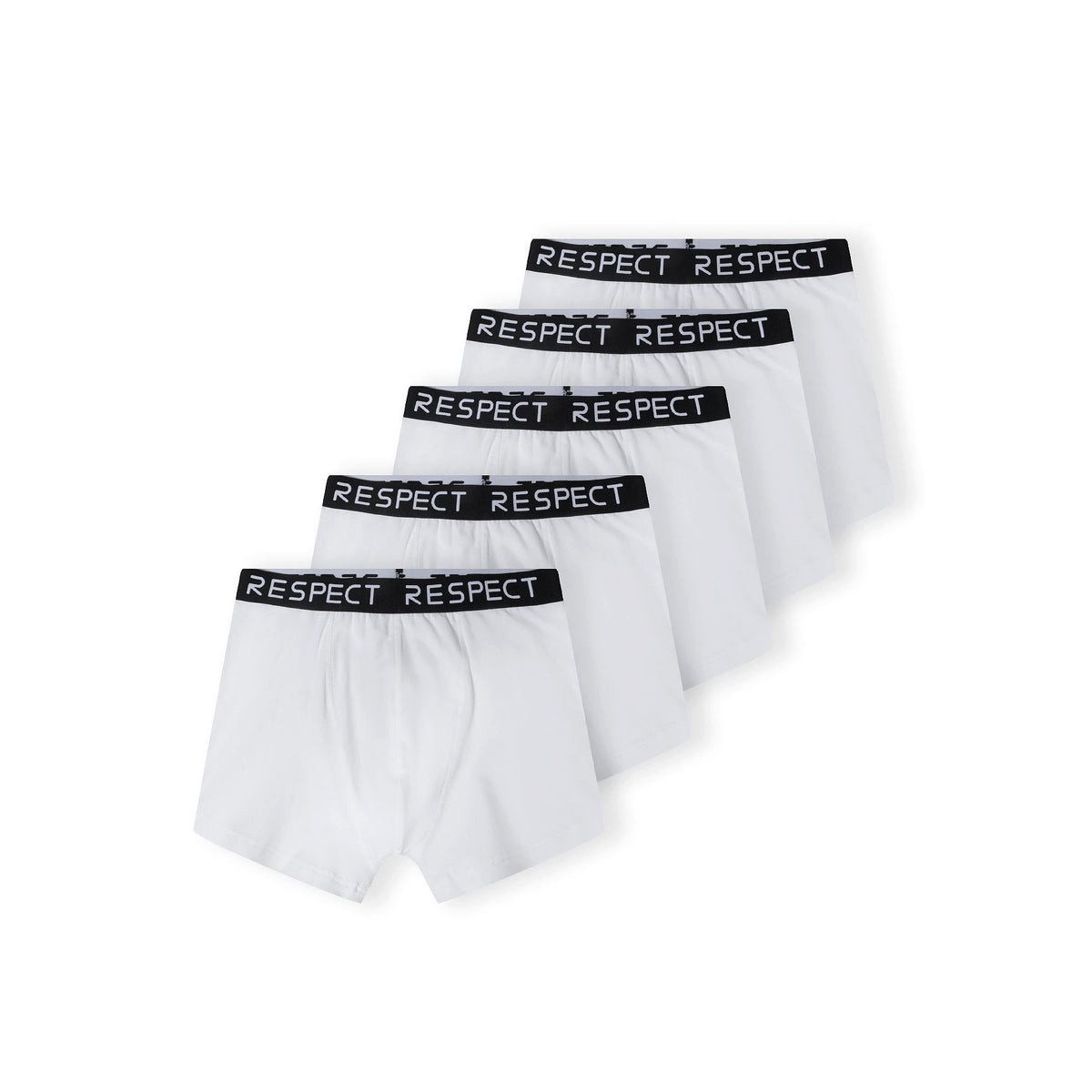 MINOTI Boxershorts für Herren mit Logo-Bund (Packung, 5-St) 5er-Pack, schwarz abgesetzt