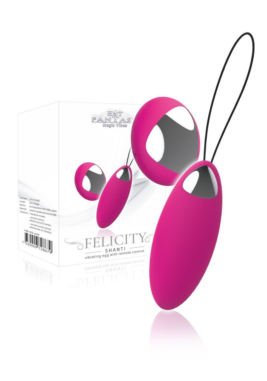 Hot Fantasy Rabbit-Vibrator HOT FANTASY Felicity Shanti Vibrator - (div. Farben) Pink
