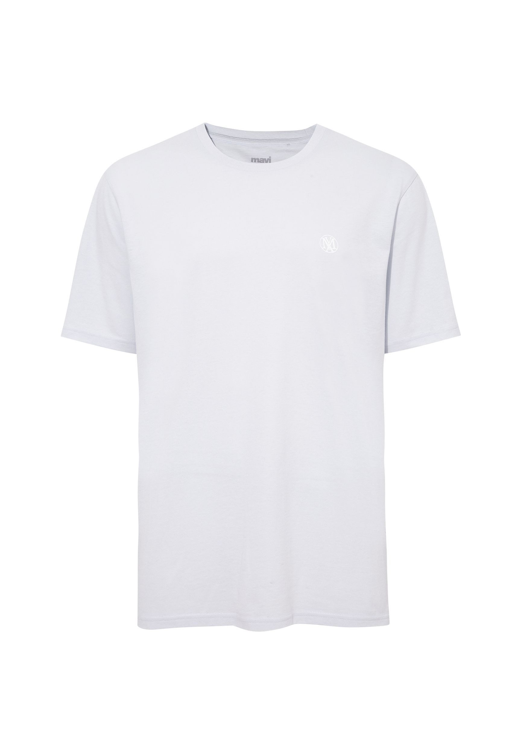Mavi T-Shirt Kurzarm- mit Rundhalsausschnitt und Logo (1-tlg) CREW NECK TEE günstig online kaufen