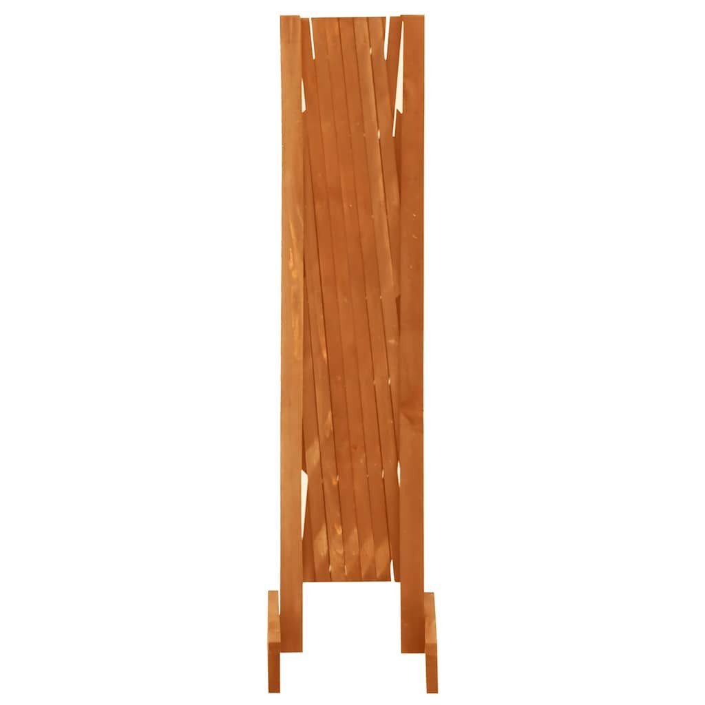 vidaXL Gartenzaun Garten-Rankzaun Orange 120x90 cm Massivholz Tanne, (1-St)