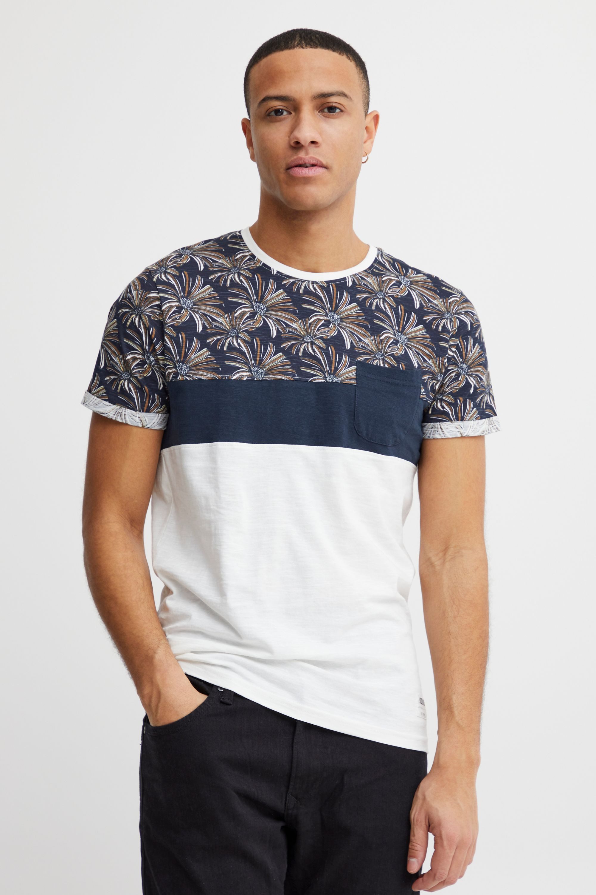 !Solid Rundhalsshirt SDFlorian Kurzarmshirt mit Bustttasche