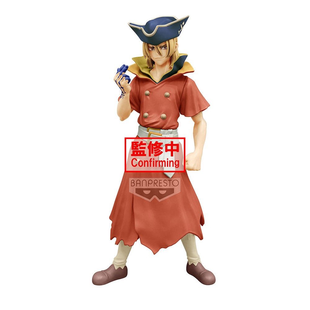 Banpresto Merchandise-Figur Dr. Stone PVC Statue Stone World Ryusui Nanami Ver. B 18 cm