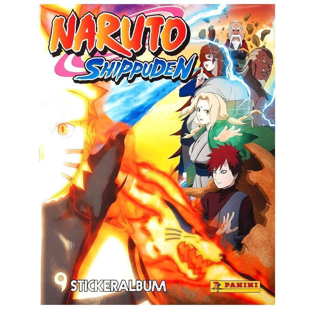 Naruto Bücher-Adventskalender Naruto Shippuden (2023) - Sammelsticker - 1 Sammelalbum