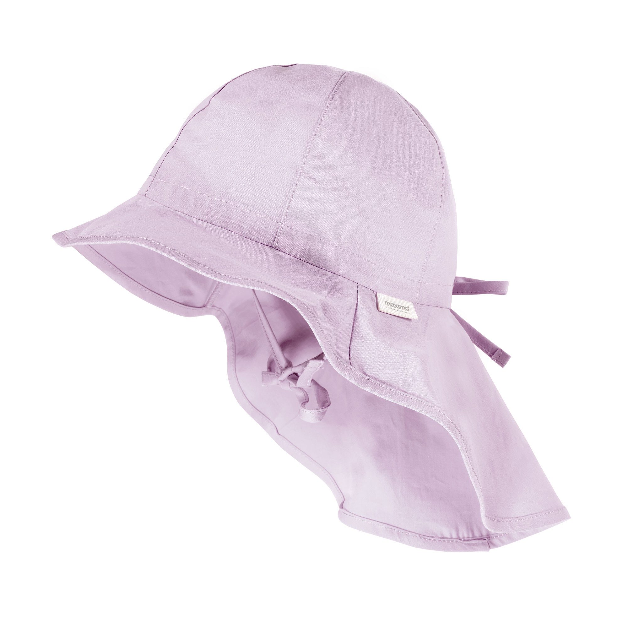MAXIMO Sonnenhut (1-St) mit Nackenschutz, mit Schleife, mit Bindeband, basic, bequem