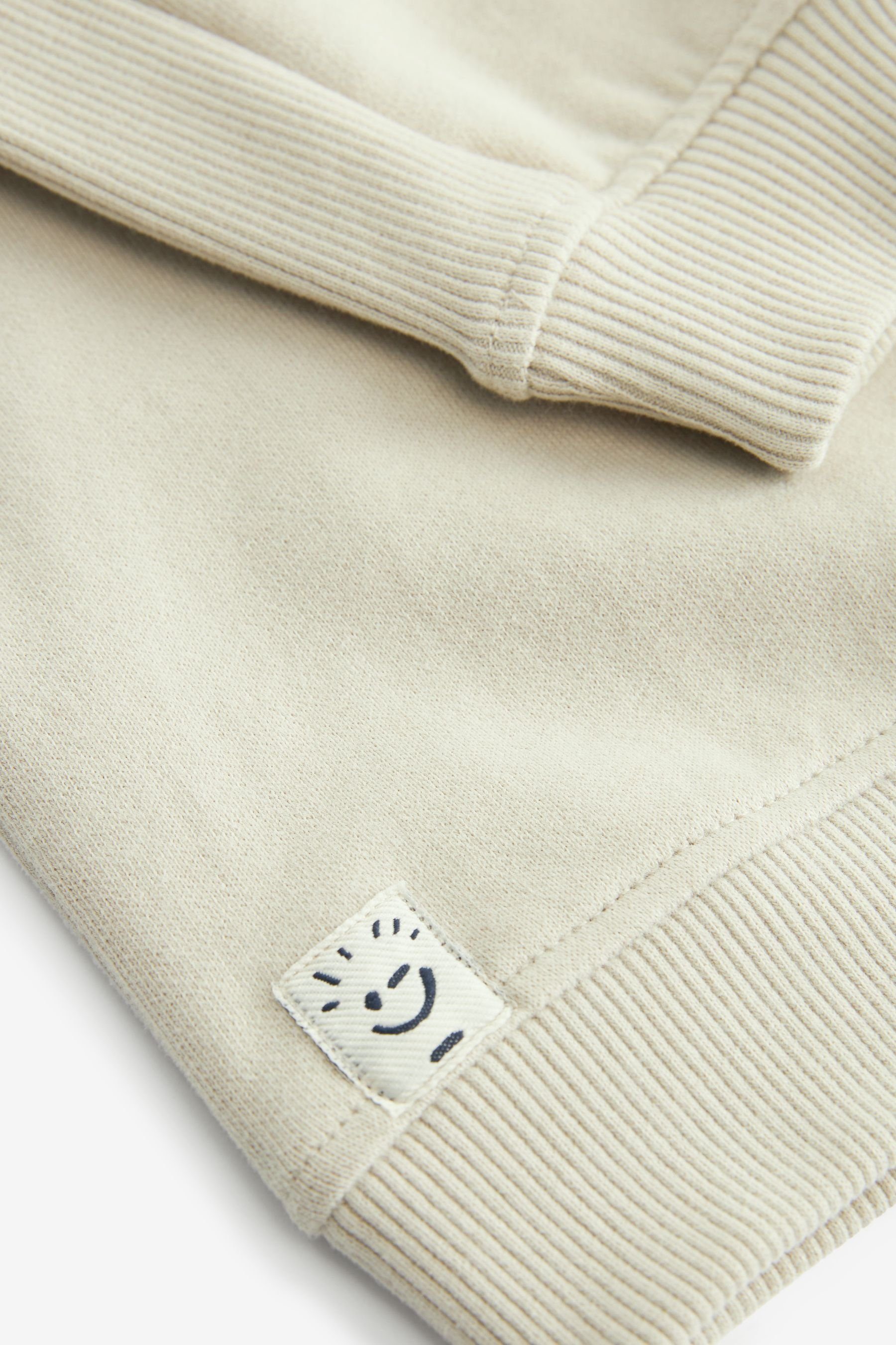 Next Sweatshirt Oversized Light Jersey-Sweatshirt Grey (1-tlg) Weiches