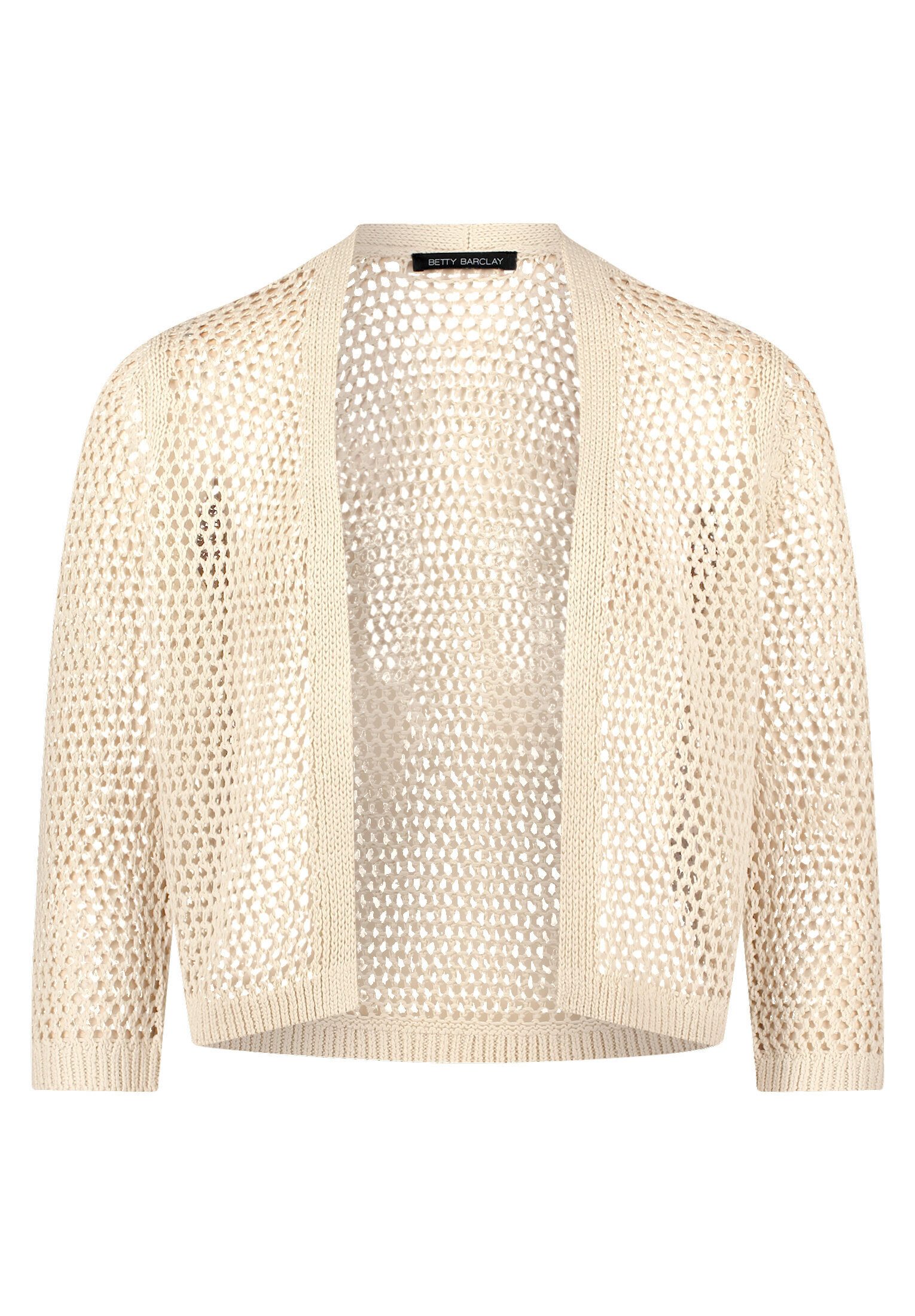 Betty Barclay Strickjacke Damen mit Lochmuster (1-tlg)