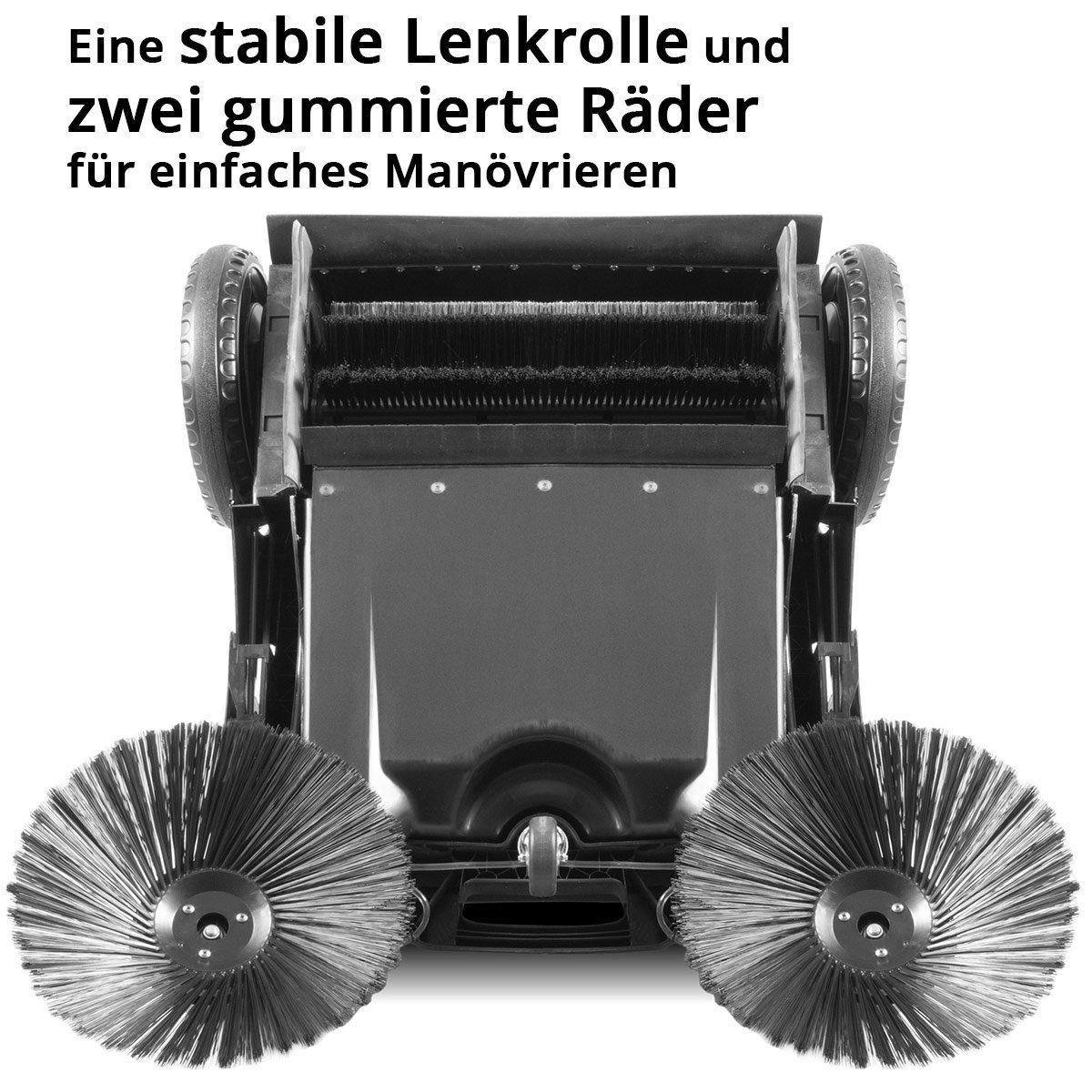 STAHLWERK Handkehrmaschine mm 100 ST Akku (Packung, cm mit 1000 Arbeitsbreite, Kehrmaschine Kehrbreite, SLW-55 1-St)