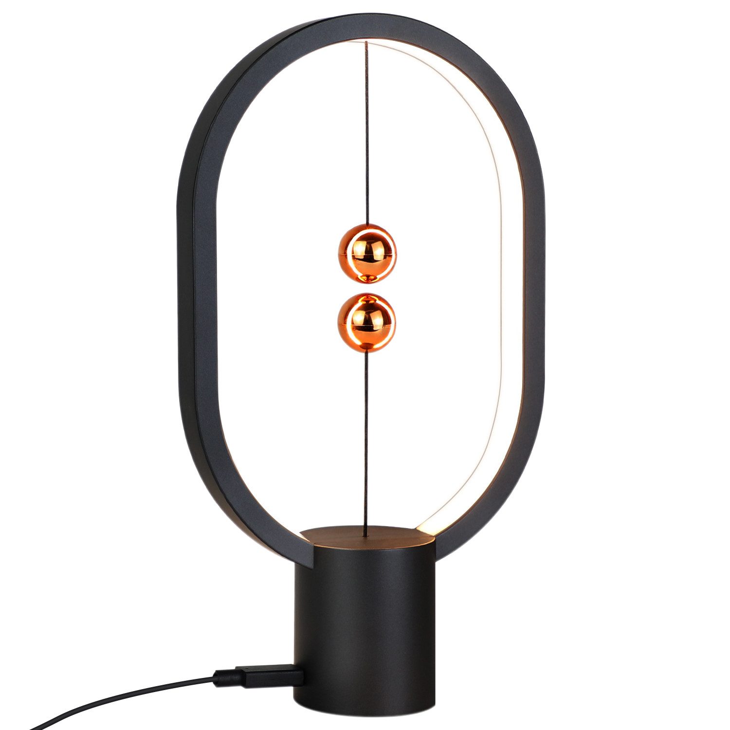 Nettlife LED Tischleuchte Schwarz Morden Kleine günstig online kaufen
