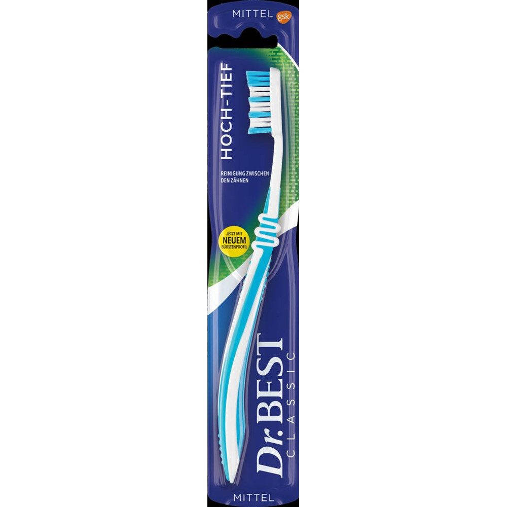 Dr. Best Organisationsmappe Dr.Best Hoch-Tief Zahnbürste