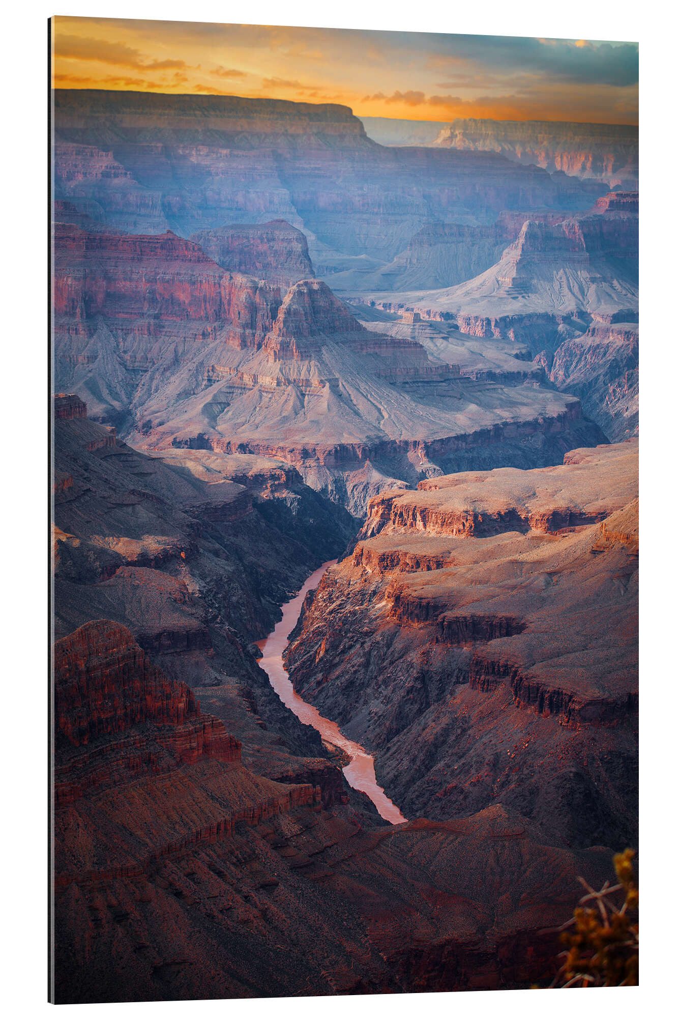 Posterlounge XXL-Wandbild Editors Choice, Wunderschöner Sonnenaufgang am Grand Canyon, Fotografie