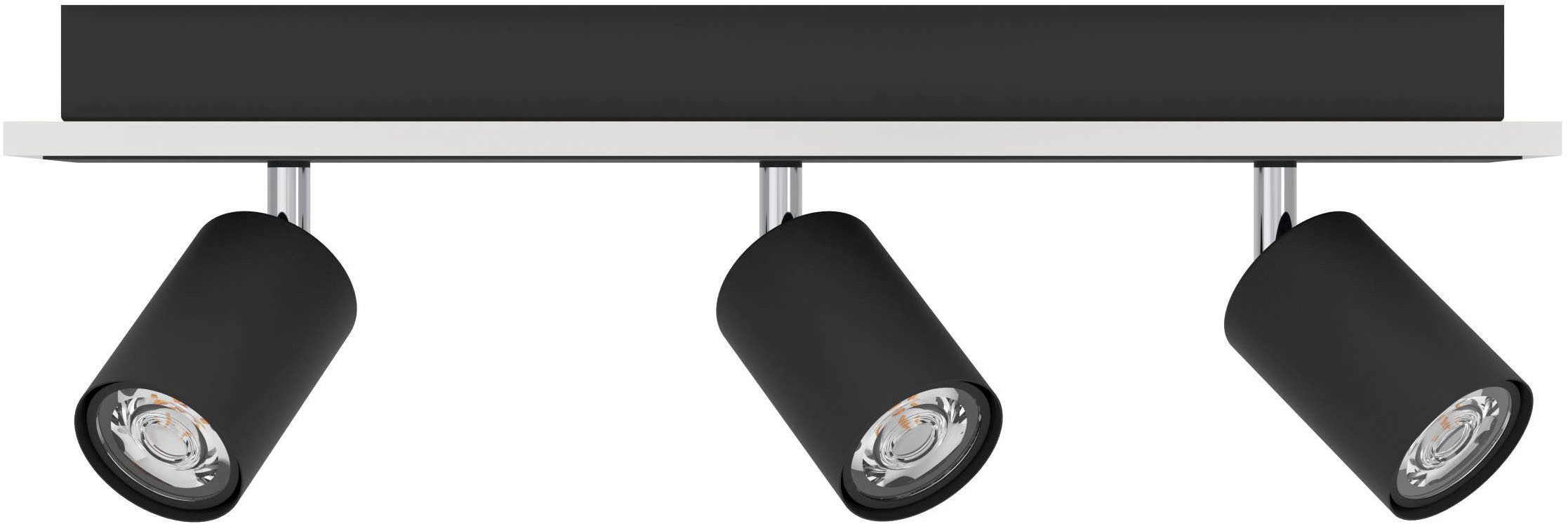 EGLO Deckenleuchte Rimbocchi 1 Deckenlampe, Metall und Kunststoff, Spotbalk günstig online kaufen