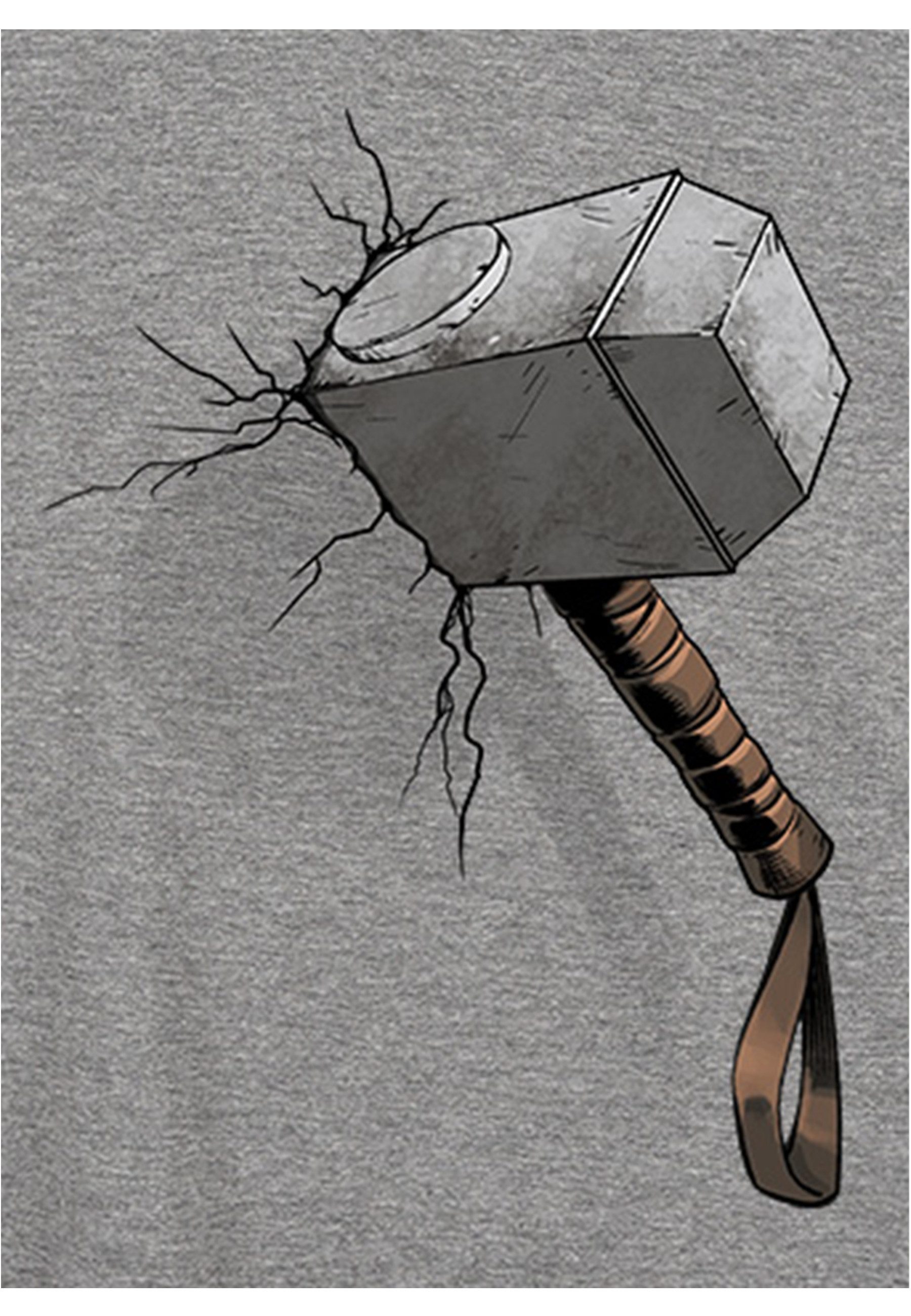 The AVENGERS T-Shirt T-Shirt Herren Oberteil mit Thors Hammer