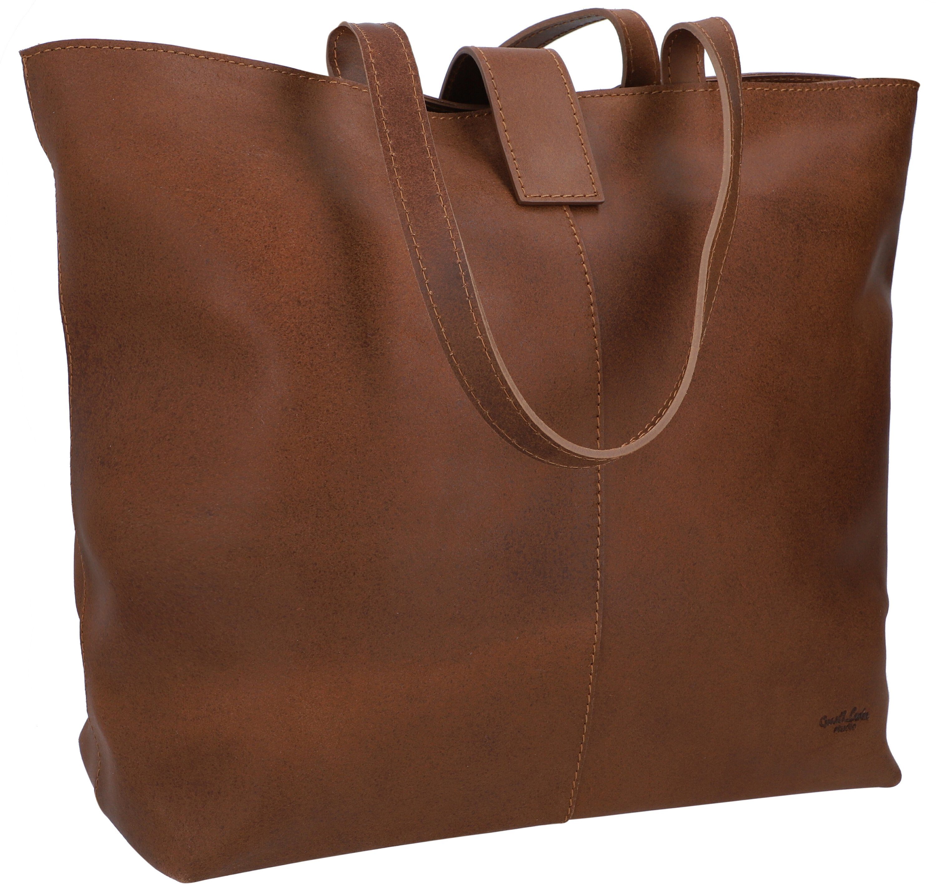 Gusti Leder Shopper Alexandra (1-tlg)