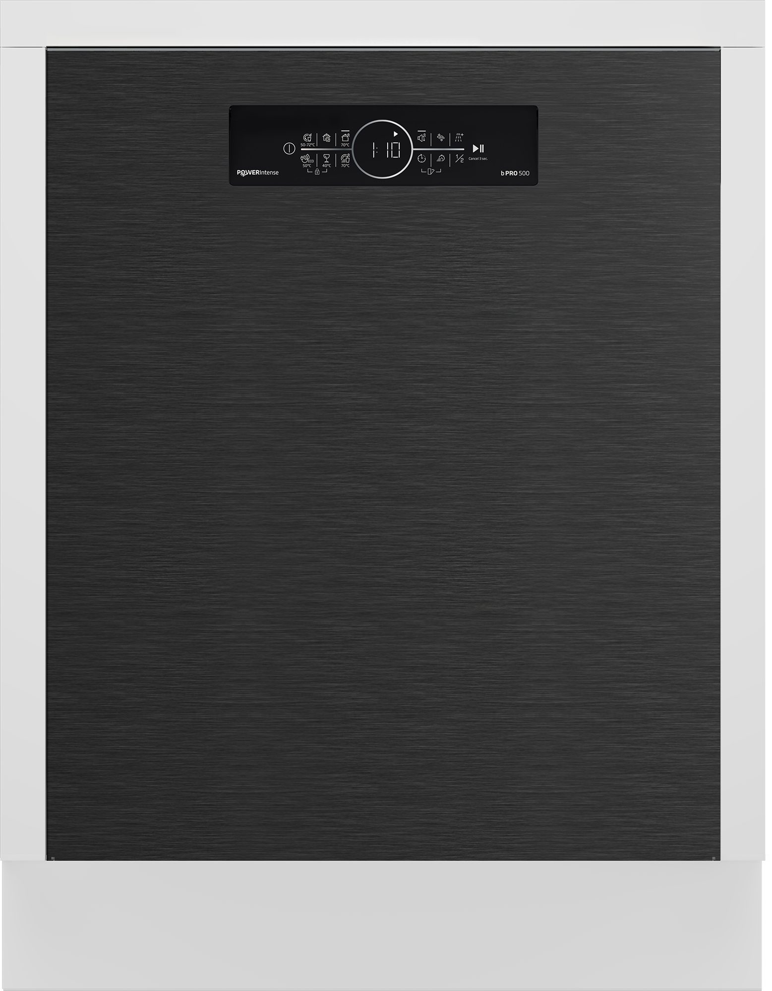 BEKO Unterbaugeschirrspüler BDDN36541DDP, 8,9 l, 15 Maßgedecke, Doppelt gut organisiert – inklusive Besteckschublade und Besteckkorb
