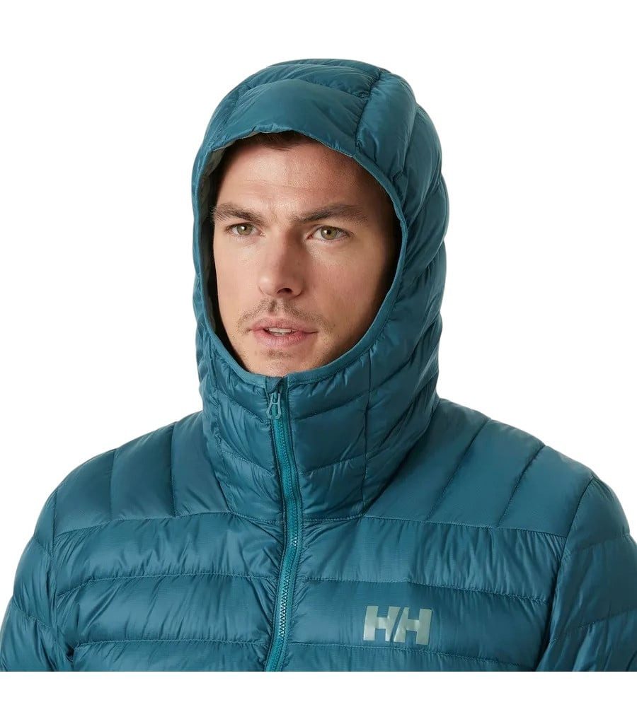 Helly Hansen Funktionsjacke Daunenjacke Verglas Hooded Down Jacket 2.0 grünblau Herren