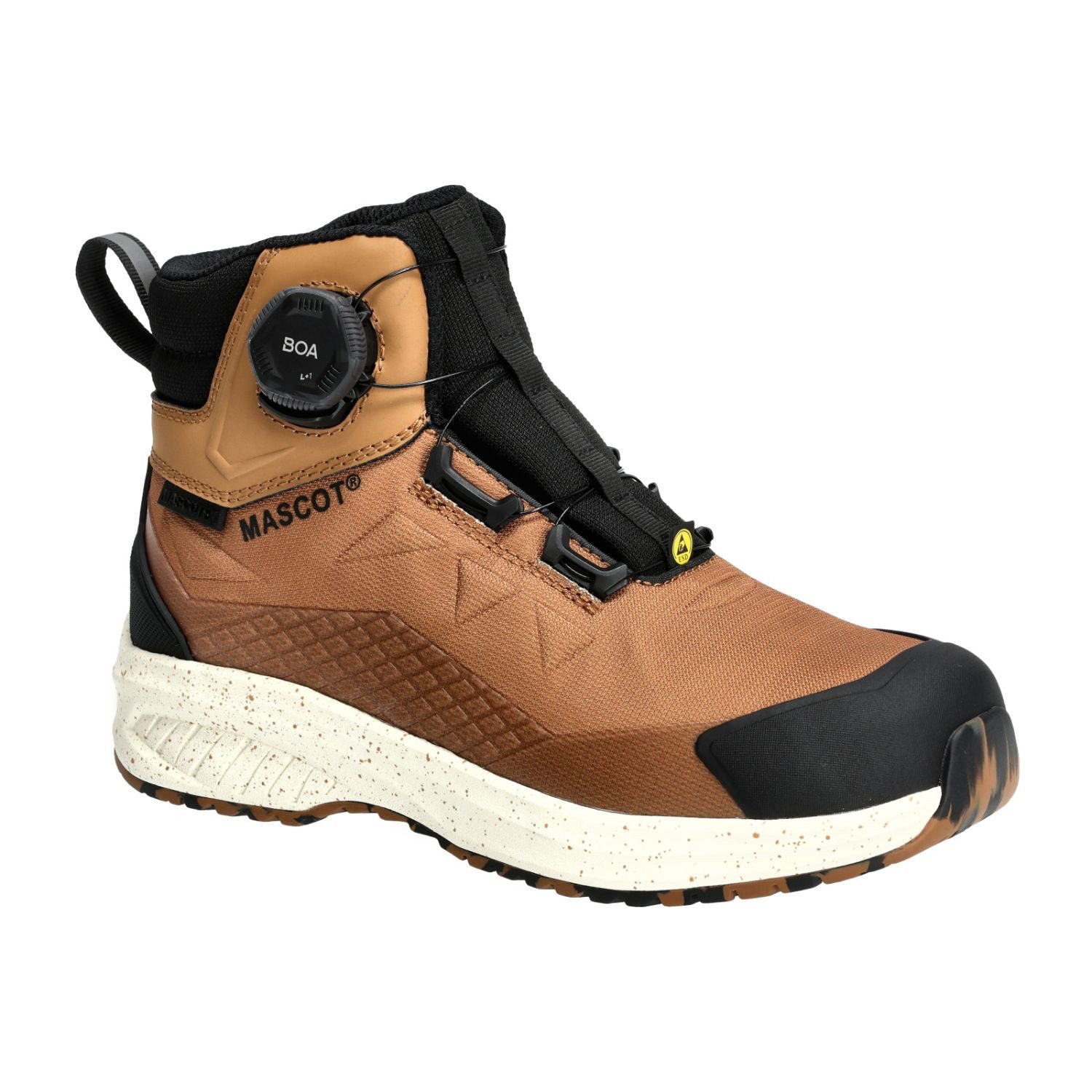 Mascot Sicherheitshochschuh S7S "CUSTOMIZED BOA® Fit System" nussbraun Sicherheitsschuh