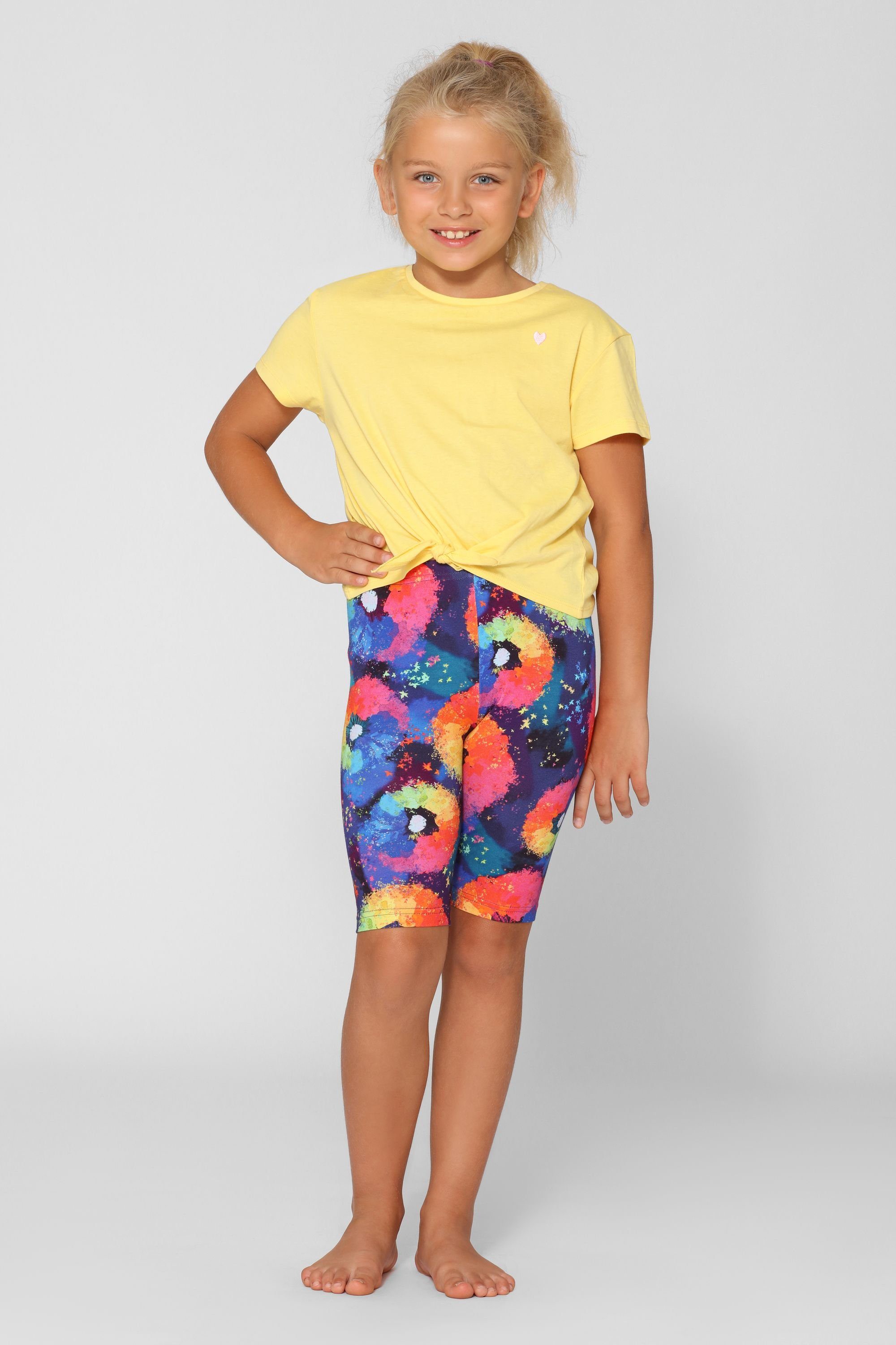 Merry Style Leggings Mädchen Kurze Leggings MS10-406 (1-tlg) elastischer Bund