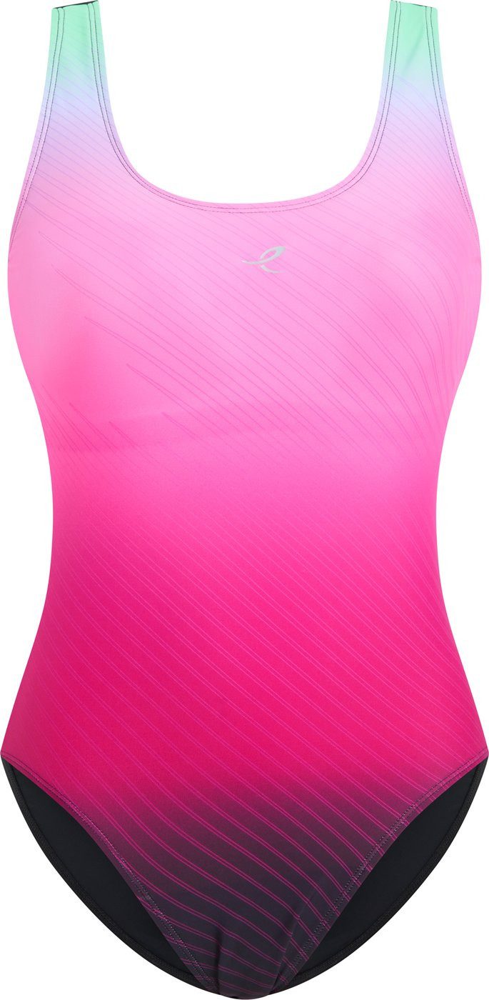 Energetics Badeanzug Da.-Badeanzug Franka W NAVY/ROSE DARK