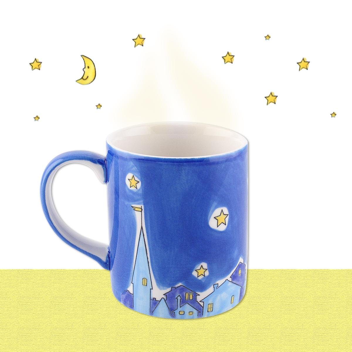 Mila Becher Mila Keramik-Becher NachtKatzen, Keramik