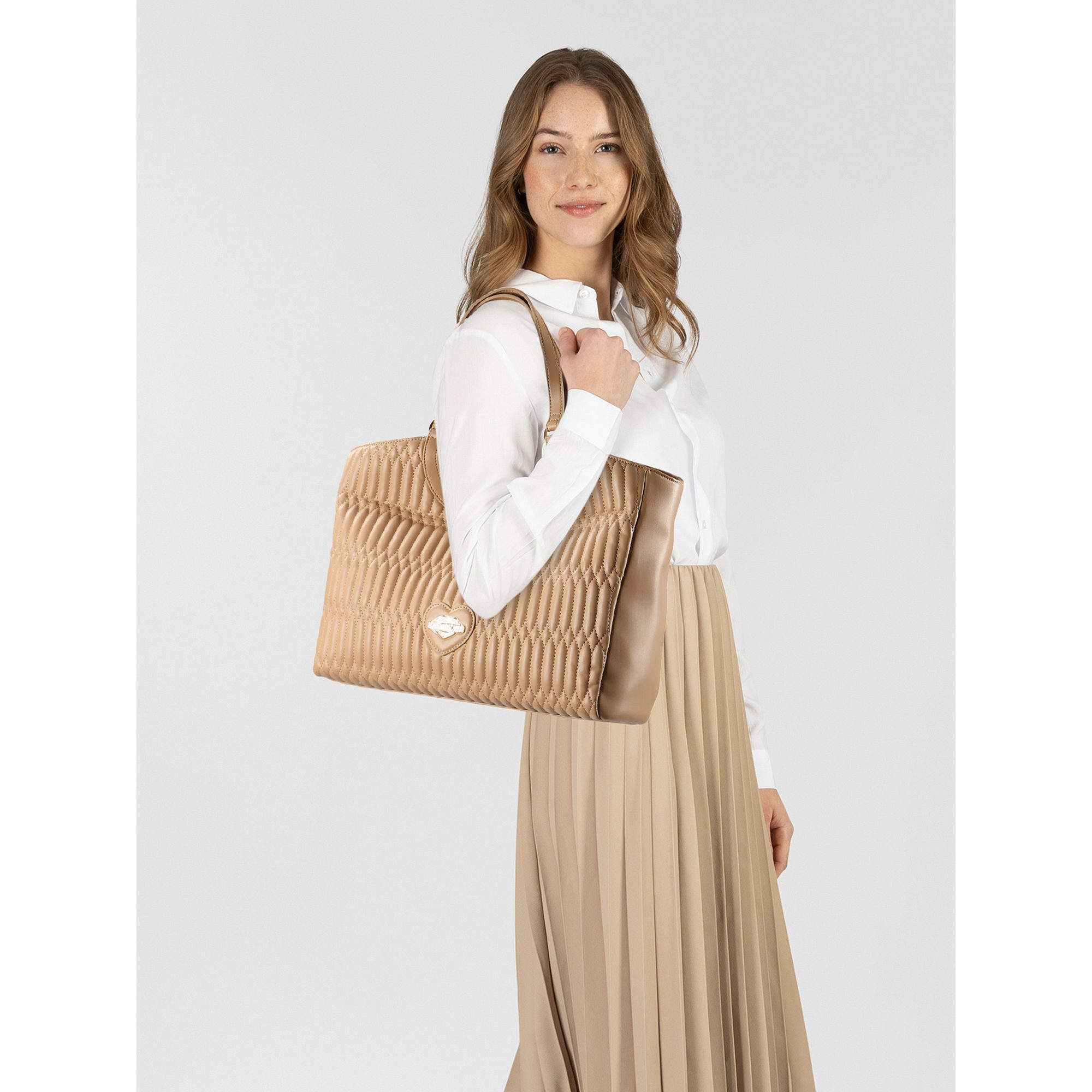 LOVE MOSCHINO Shopper Bubbly Love, Polyurethan