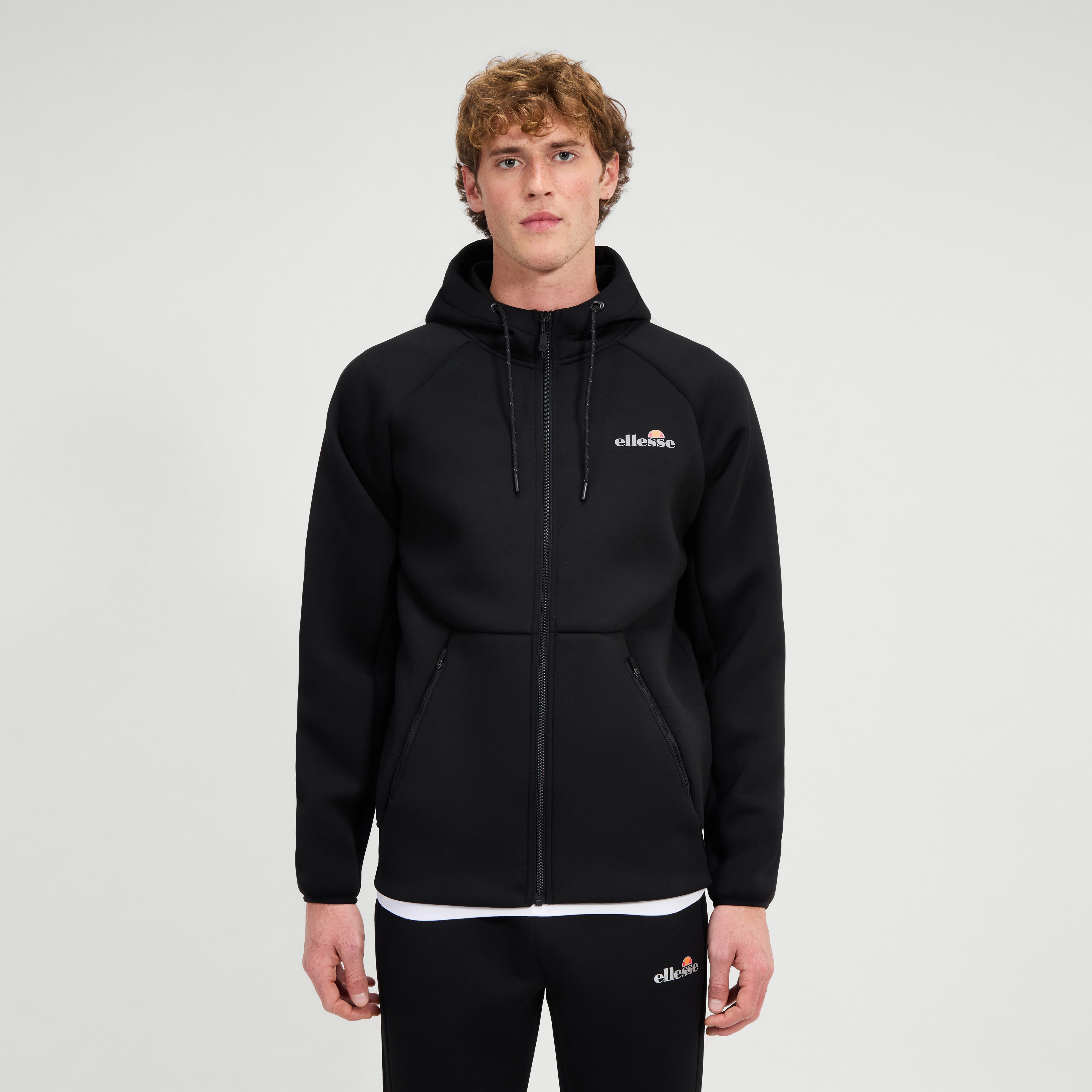 Ellesse Kapuzensweatjacke RIGORO FZ HOODY (1-tlg) mit Kapuze, aus Polyester günstig online kaufen