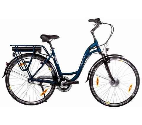 Maxtron E-Bike MC 14, 3 Gang Shimano Nexus Schaltwerk, Nabenschaltung, Frontmotor, 360 Wh Akku