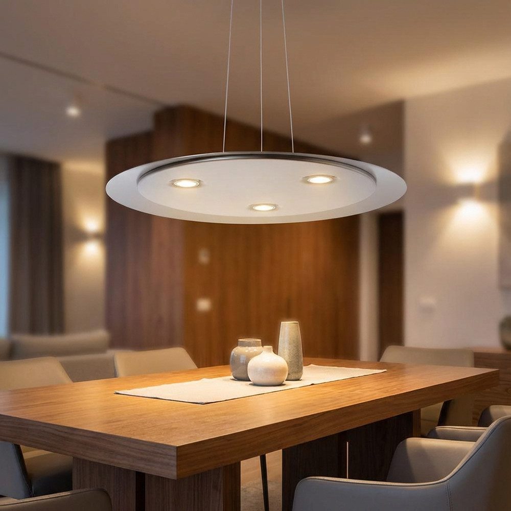 etc-shop LED-Hängeleuchte, LED-Leuchtmittel fest verbaut, Hängeleuchte LED Pendellampe Esszimmer Pendelleuchte-